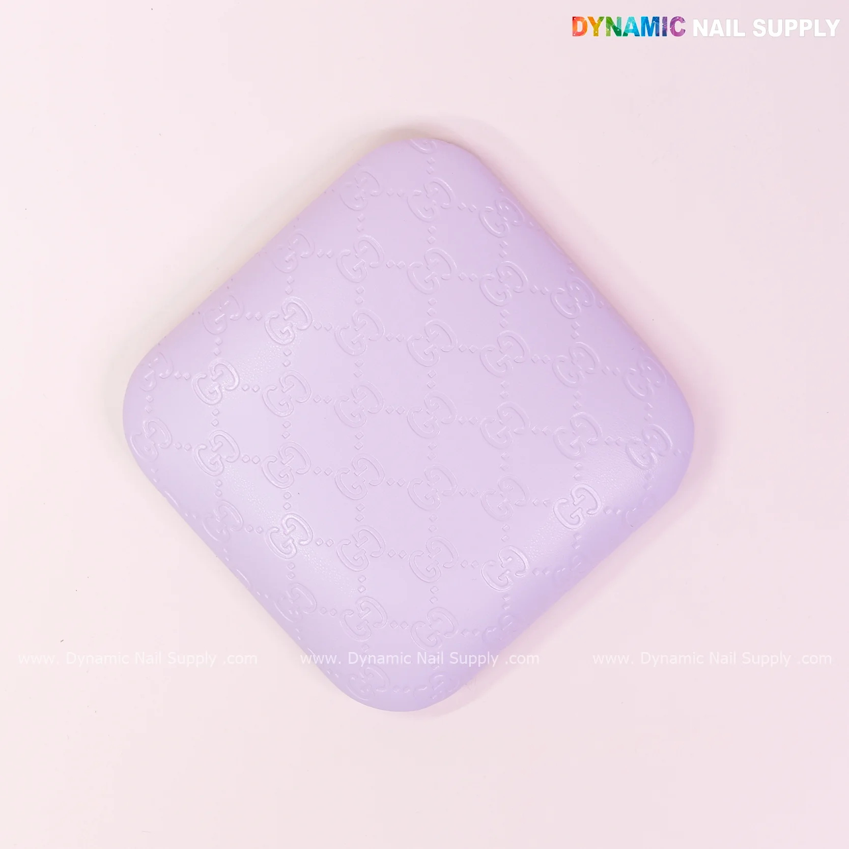 (Violet GC Engrave) Leather Elbow Cushion Pad Arm Rest Support for Manicure or Pedicure - Image 6