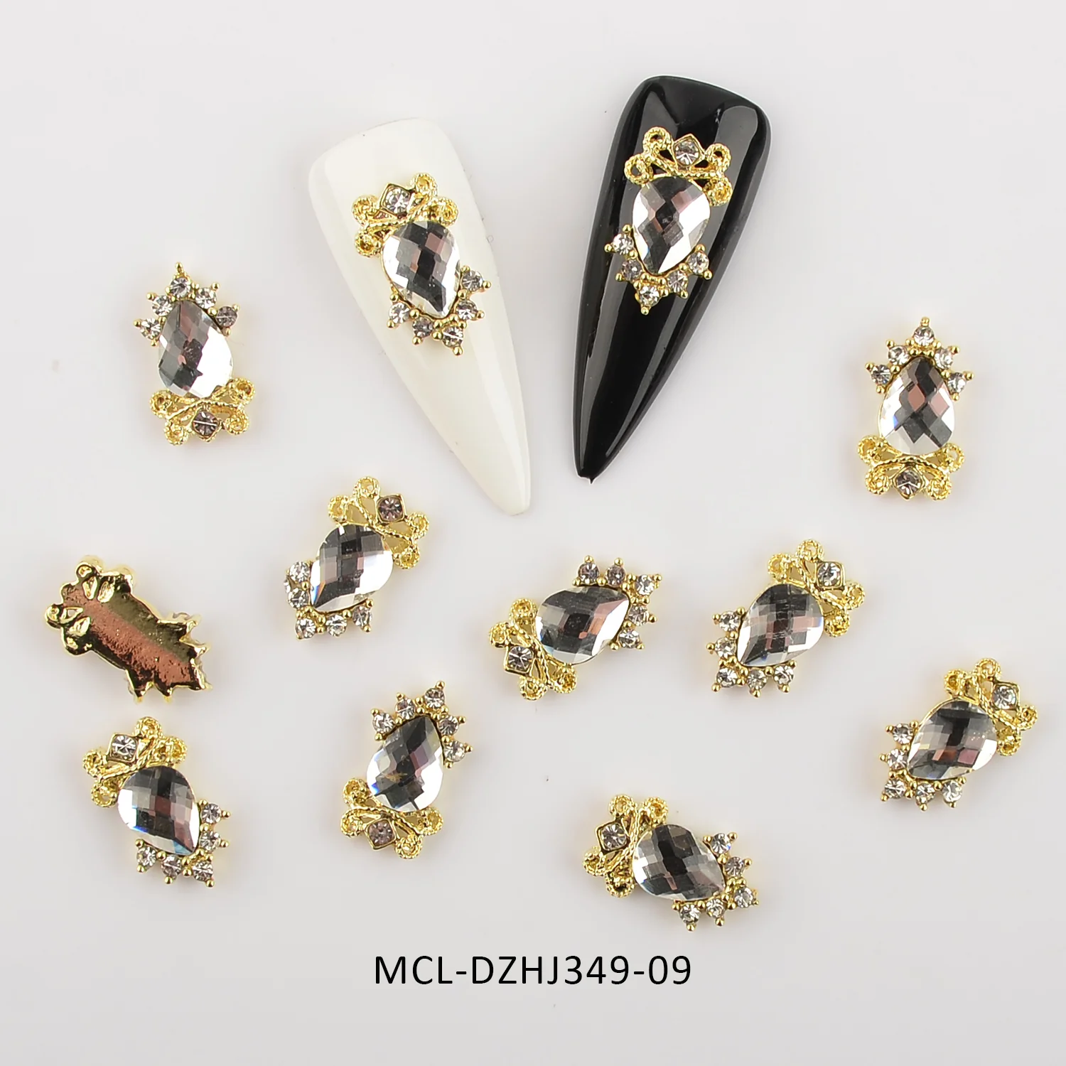 20 pcs / 1 bag of Unique shape Charms for Nails Art Design - Image 21
