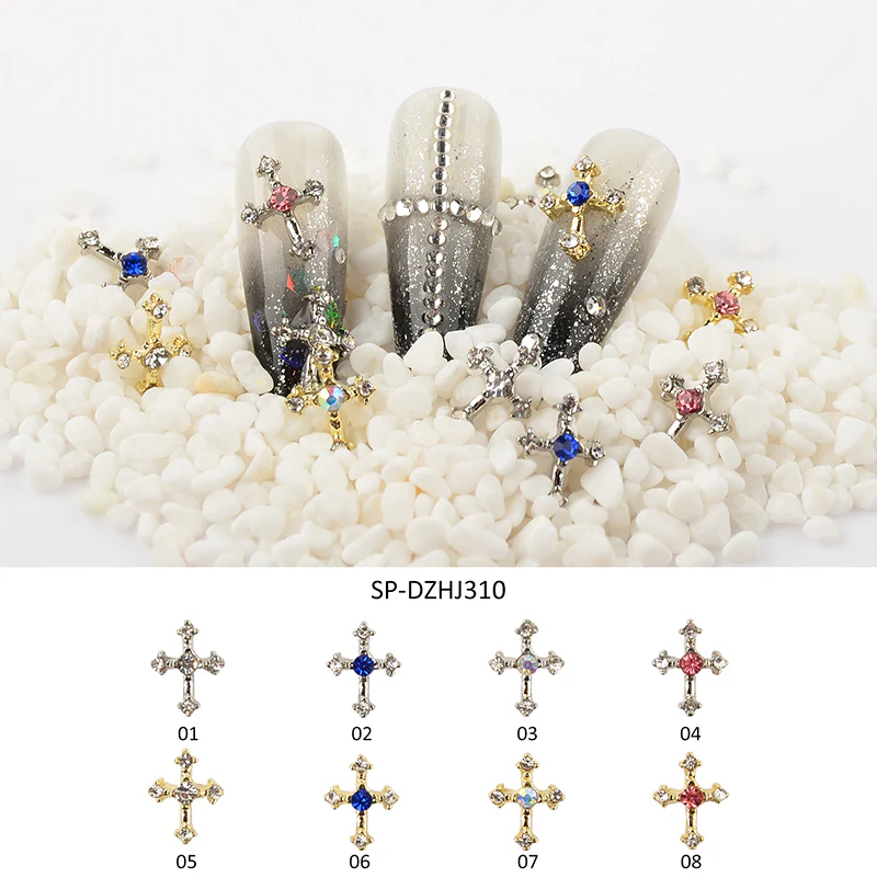 20 pcs of Cross Charms for Nails Art Design (Crosses) - Image 6