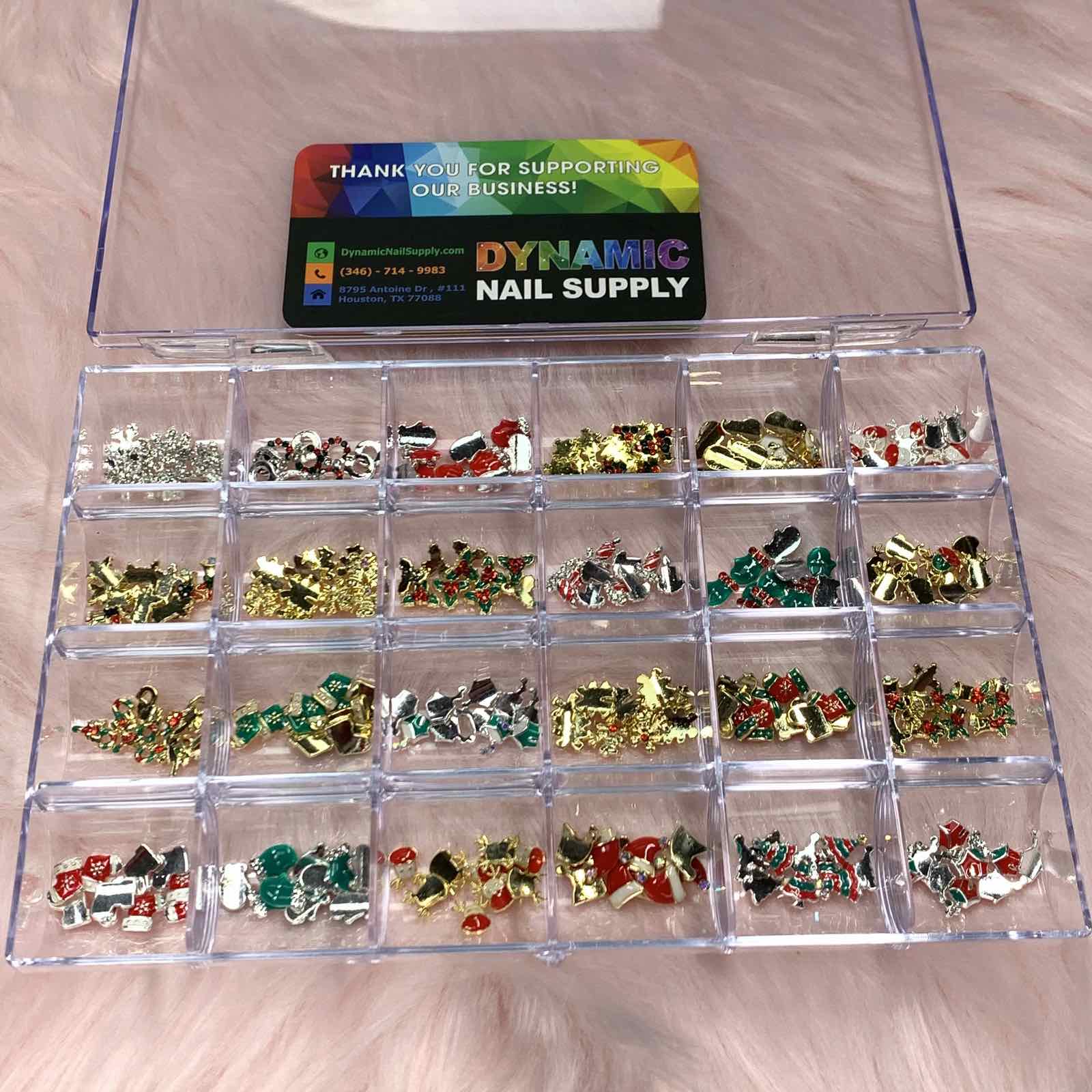 (Flash Deal) Christmas Nails Charm for Holiday Nail art design Newest Updated 2024 - Image 5