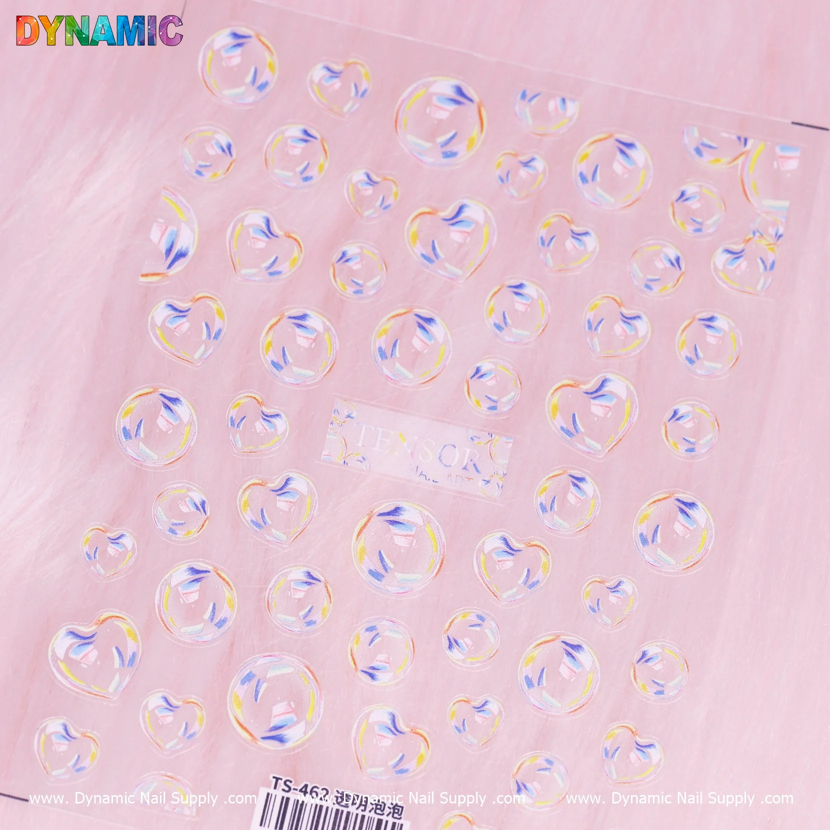 3D Bubbles Iridescent (TS 462)