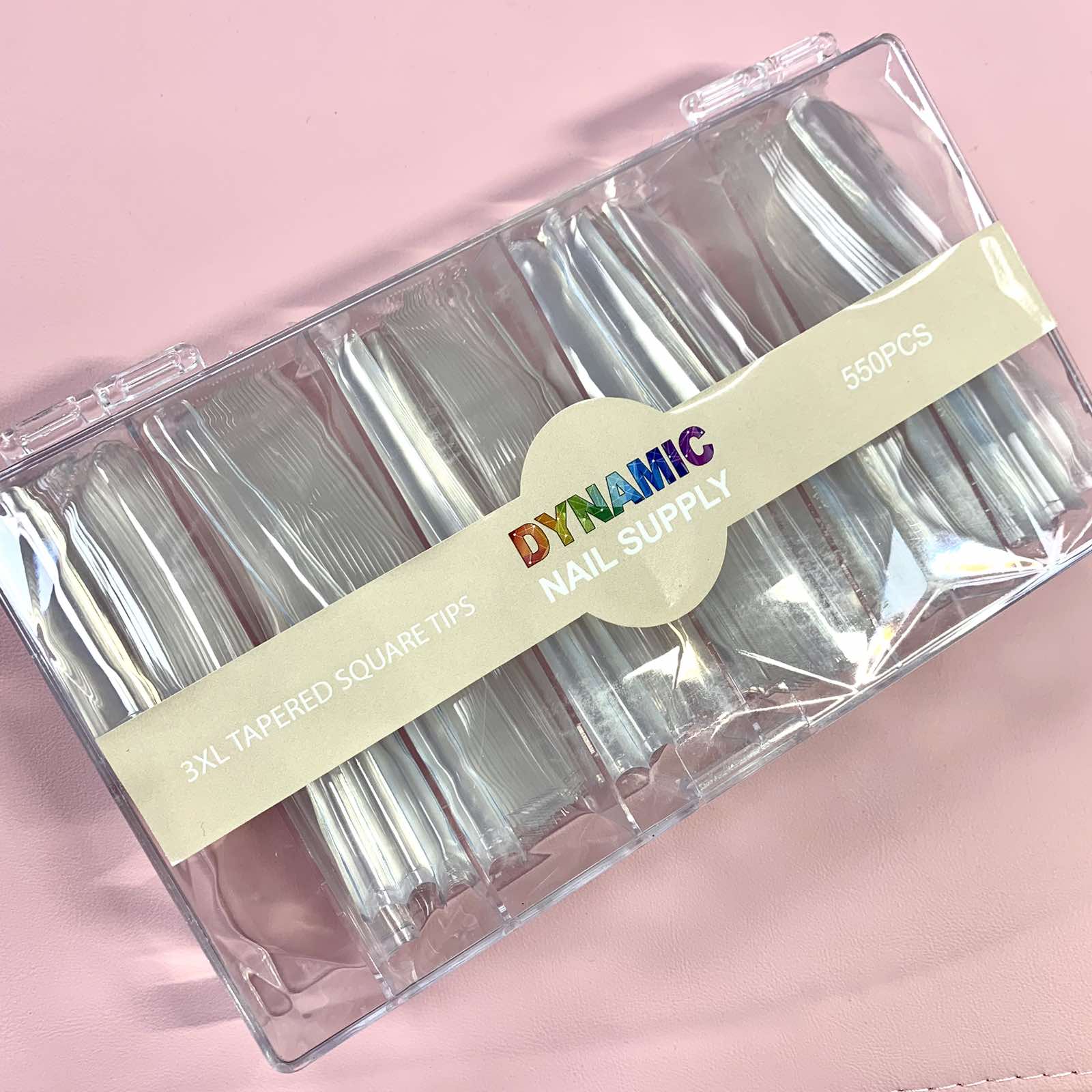 3XL Tapered Square Tips (New 2024) - XXXL - 11 sizes - 550 tips - Clear - Image 12