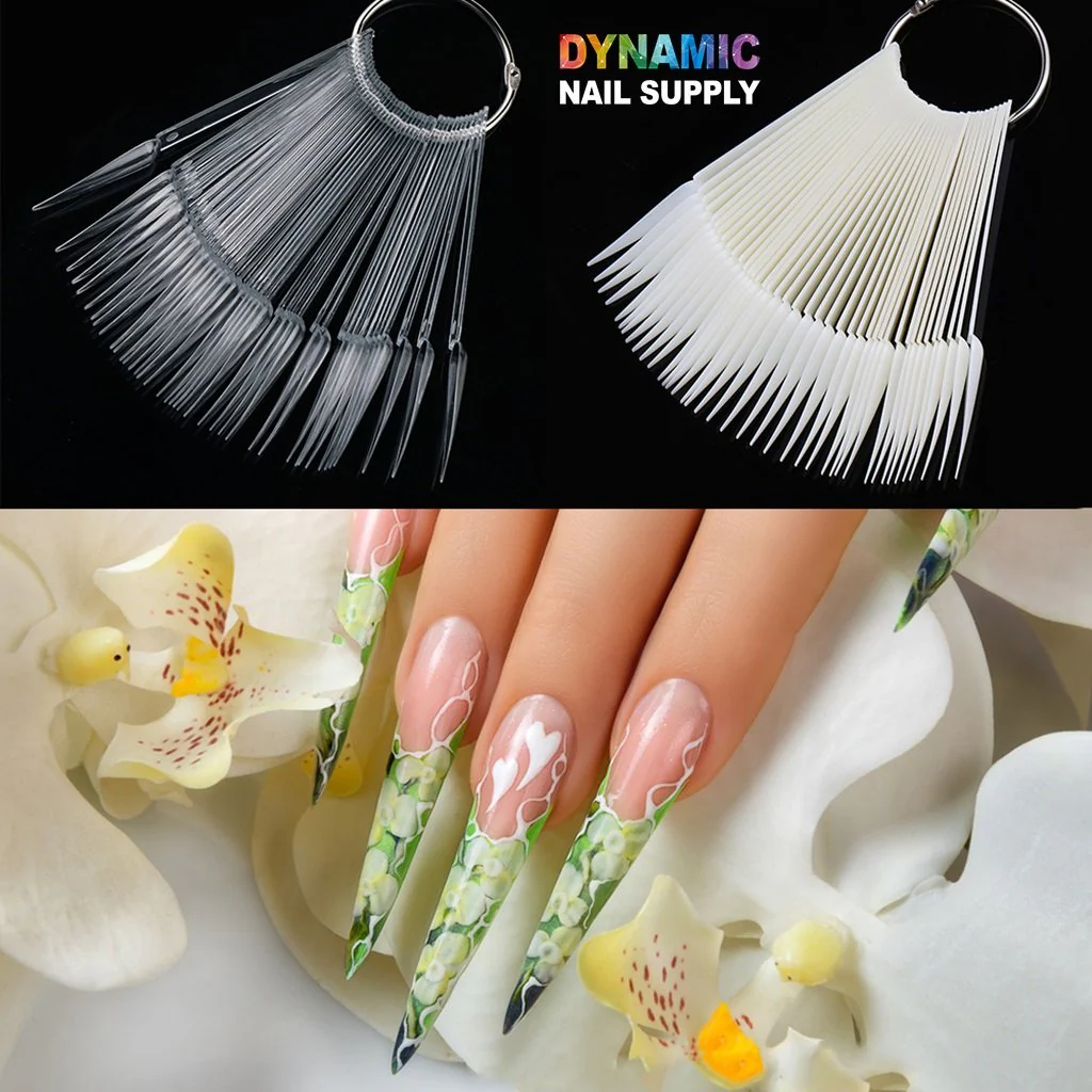 50pcs/bag Nail Tips for Colors Chart Display - Image 4