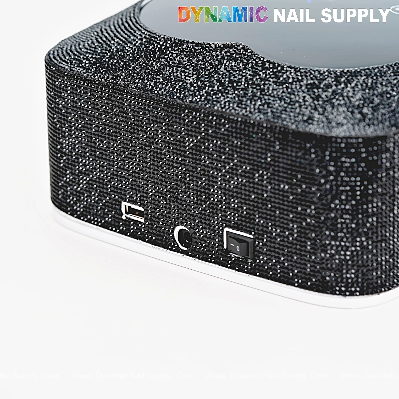 [Black Small Rhinestone] UV/ LED Cordless 72W Rechargeable Lamp Heart Shape with Heart Shape Display - Auto Sensor with 5 Timer Settings - Image 5