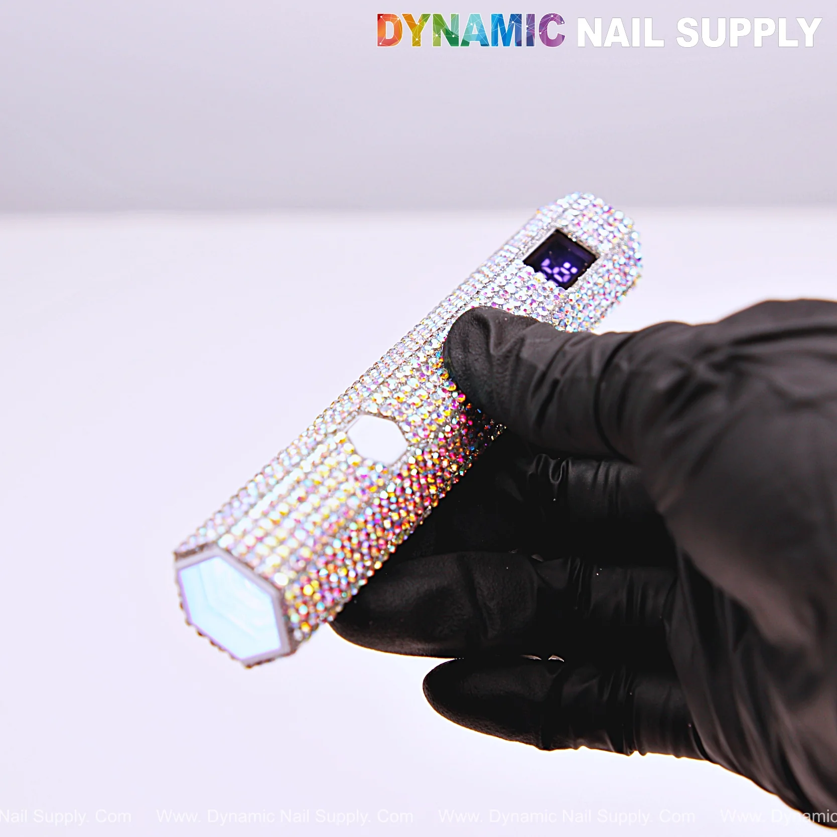 AB Rhinestone Rechargeable Handheld UV/ LED Light for Flash Curing, Gel Extension, Buider Gel - Image 5