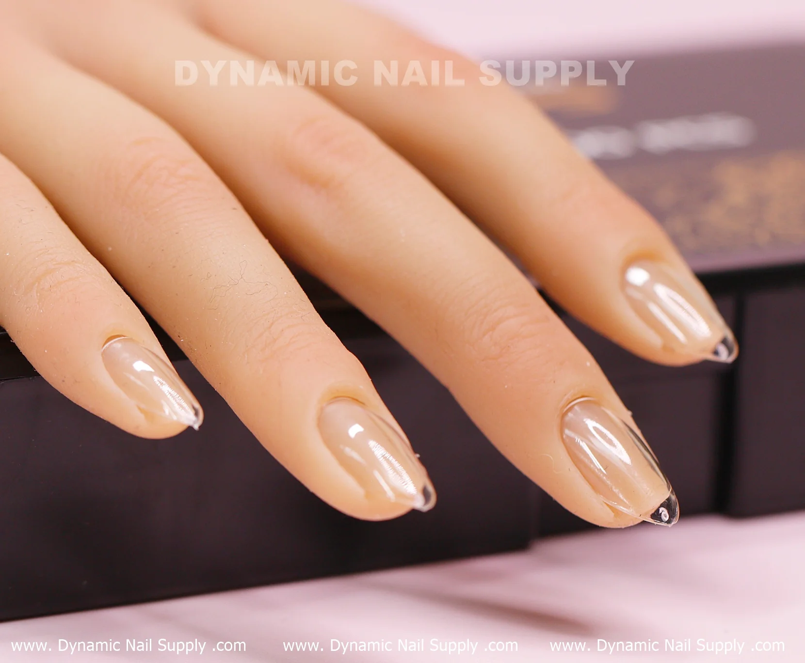 [Almond S] Full Cover Tips - Clear Soft Gel X tips - 600 pcs - Short Length - 10 sizes - Image 9