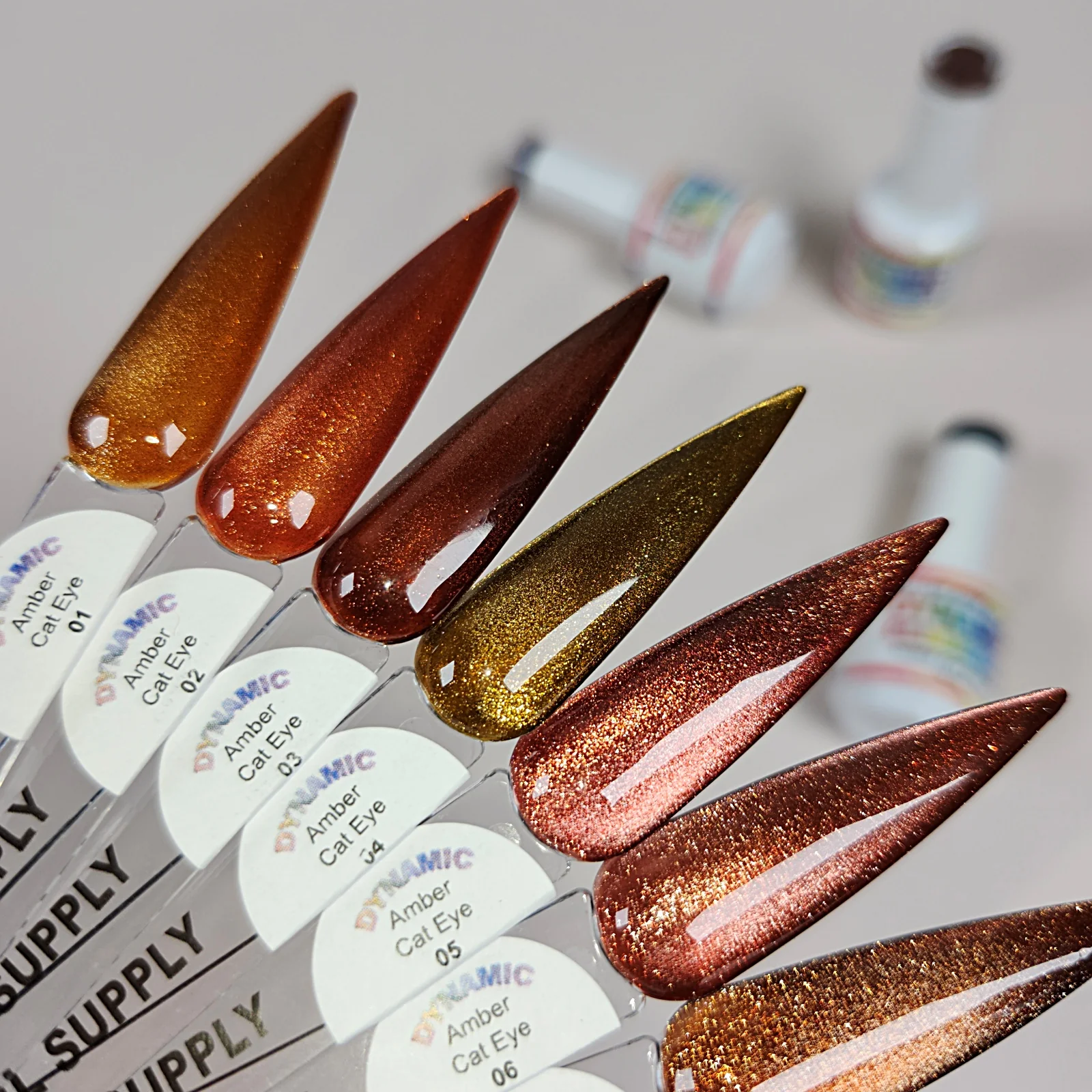 Amber Cat Eye (Magnet) Gel Polish Collection - Fall Colors Collection - Image 12