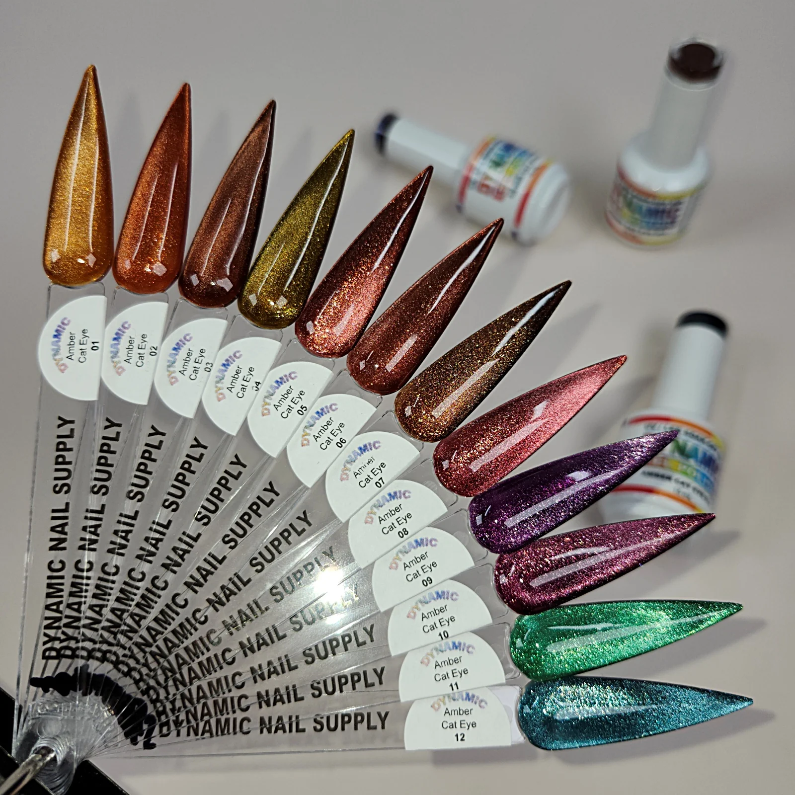 Amber Cat Eye (Magnet) Gel Polish Collection - Fall Colors Collection - Image 5