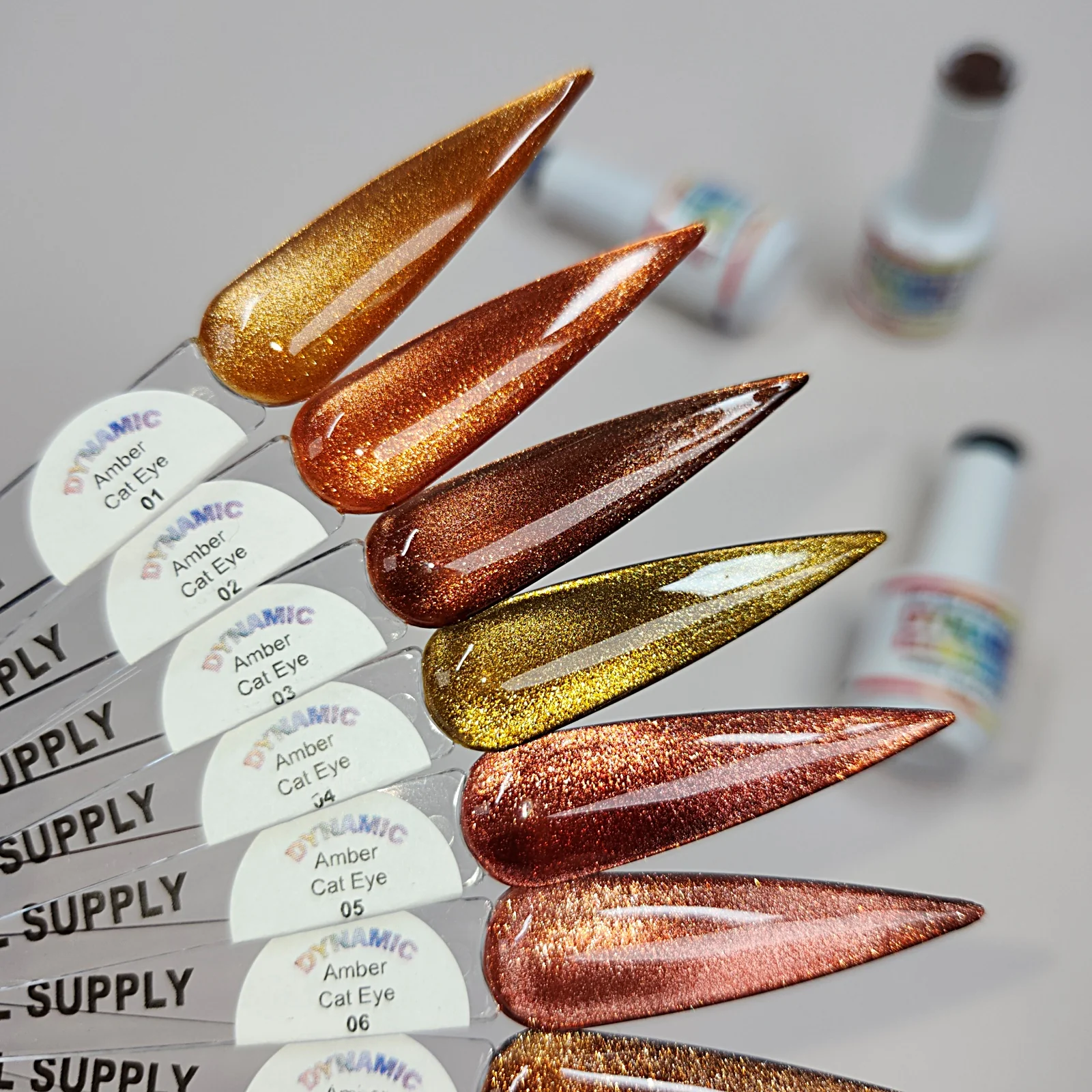 Amber Cat Eye (Magnet) Gel Polish Collection - Fall Colors Collection - Image 7