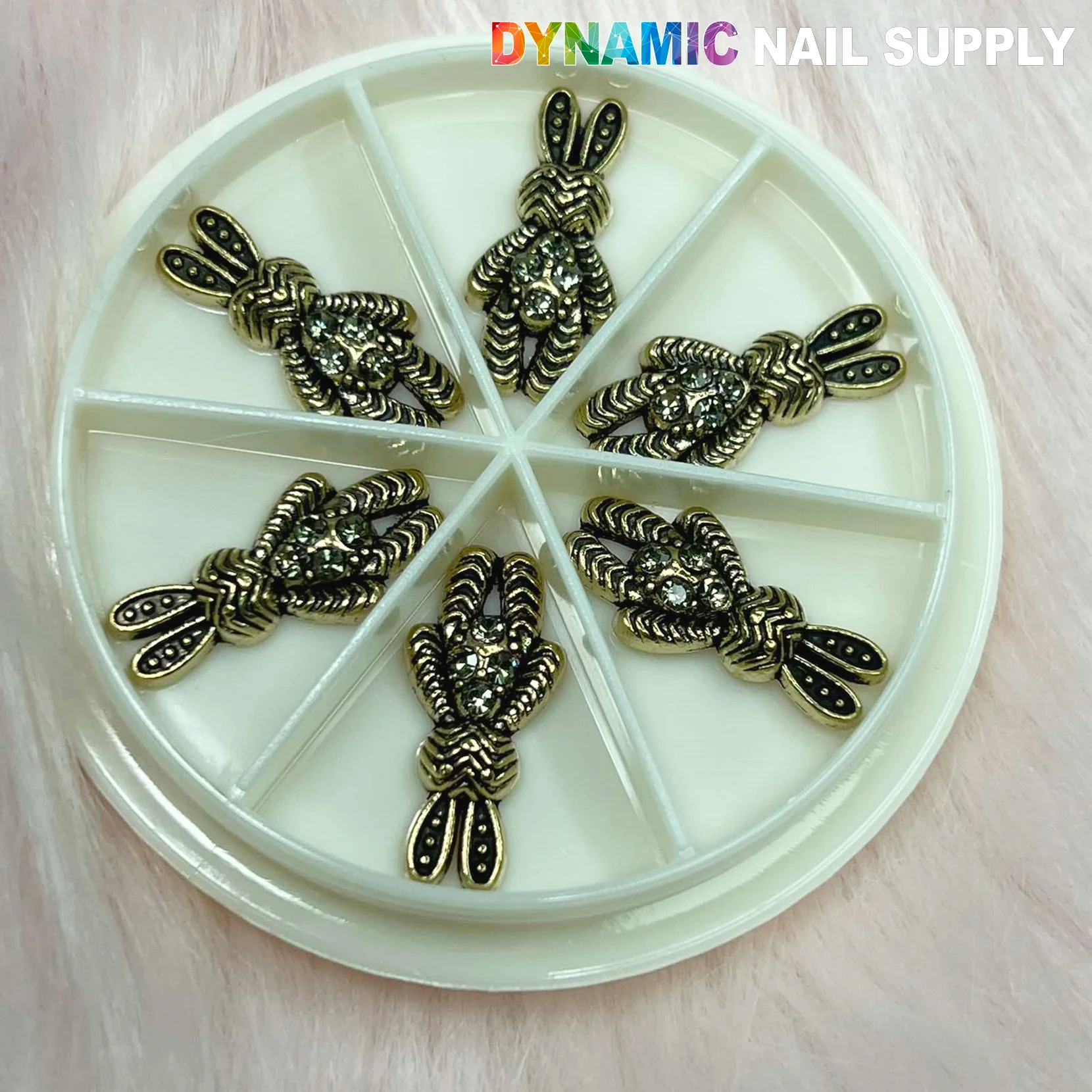 Antique Bunny Charm for Nails Art Designer - Image 4