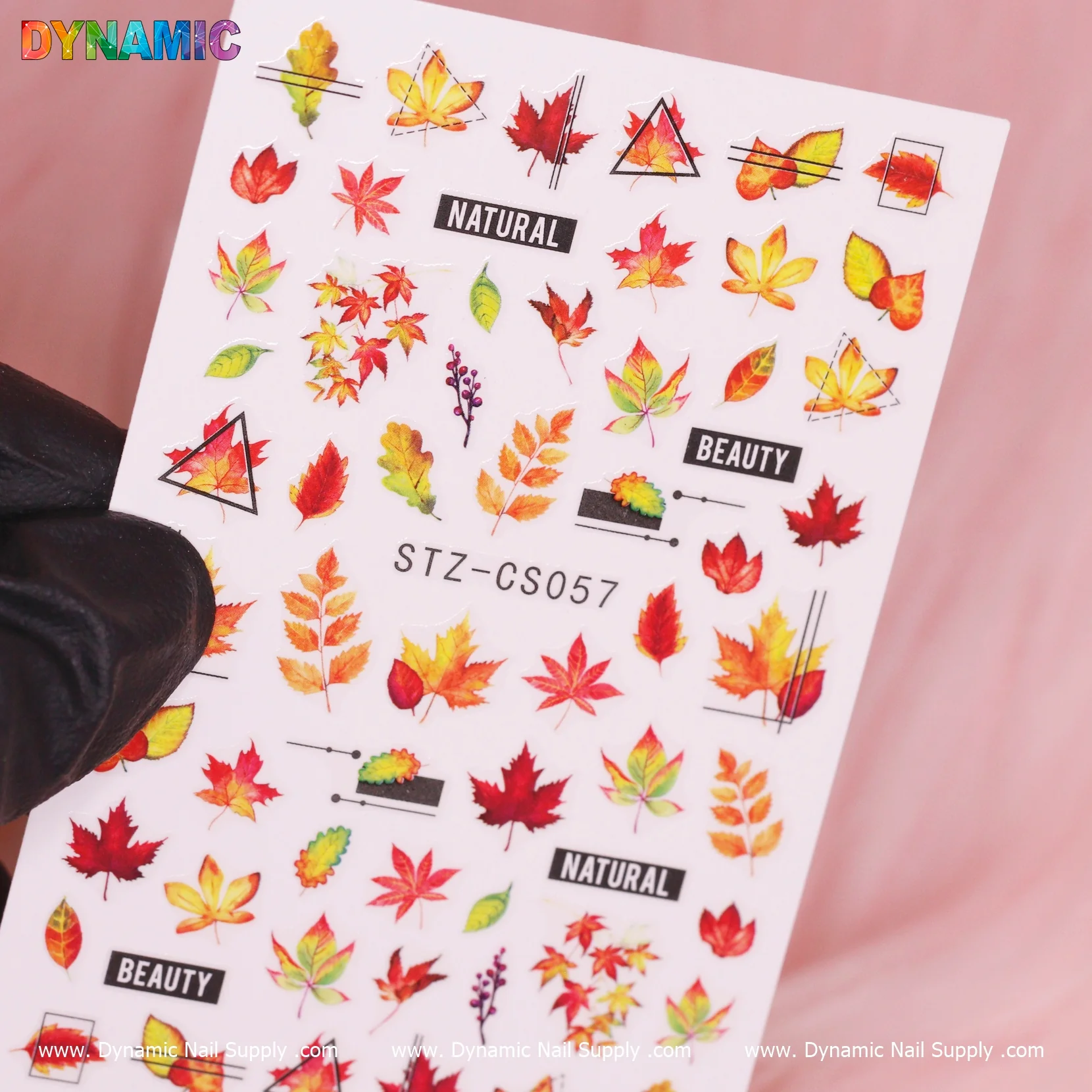 Autumn, Fall Leaves Sticker (STZ-CS057) - Image 2