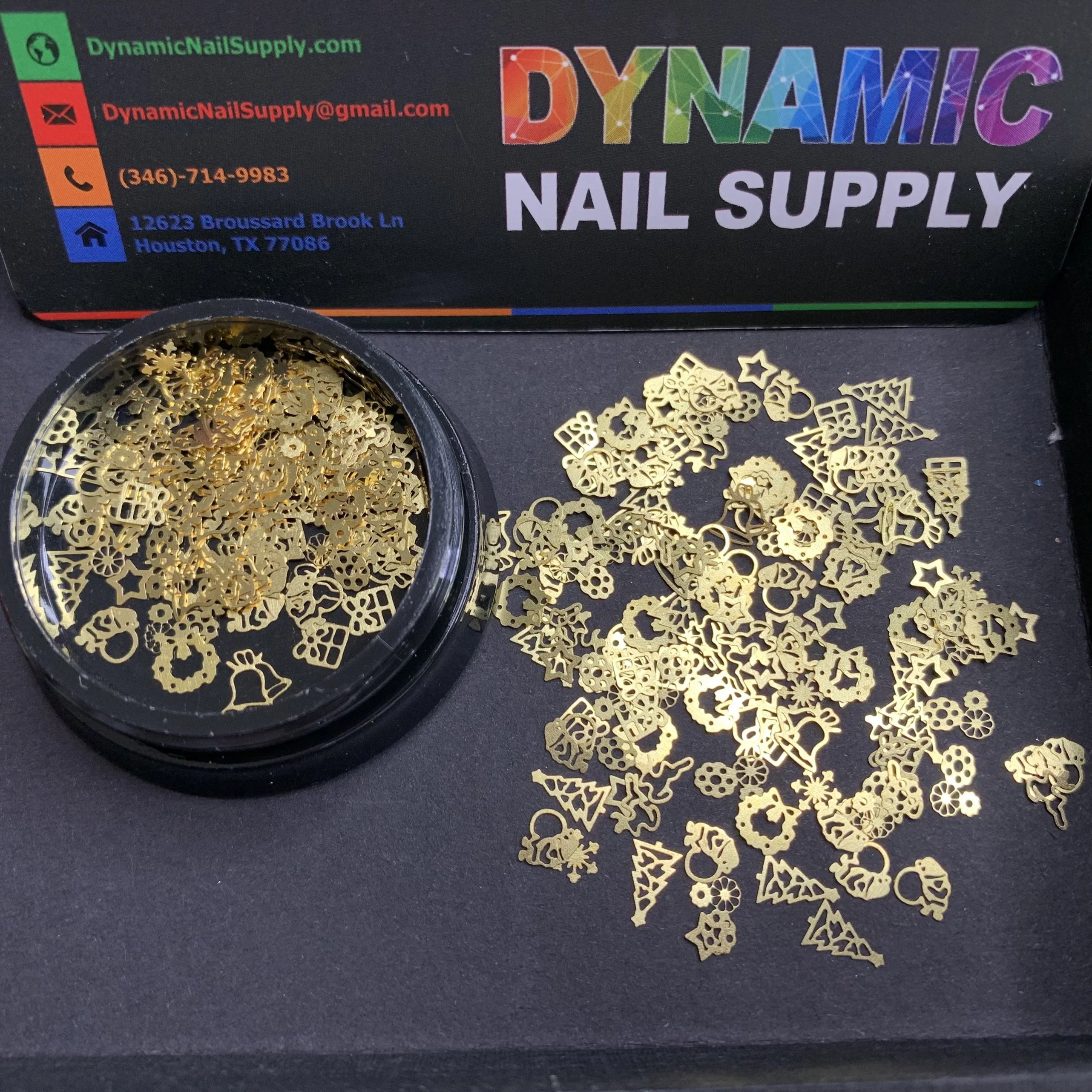 Christmas Metal Sequins for Nail Art Design