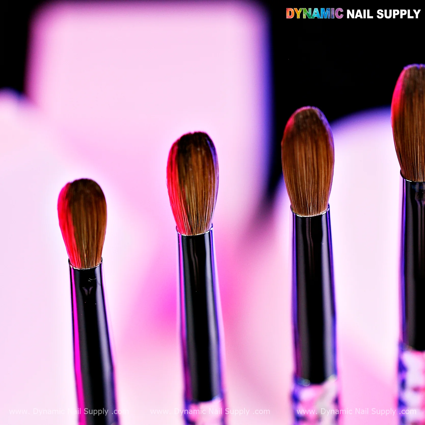 (Clear Handle) Dynamic Pure Kolinsky Hair Brush - (Crimped or Not) for Acrylic Nails Application - Image 7