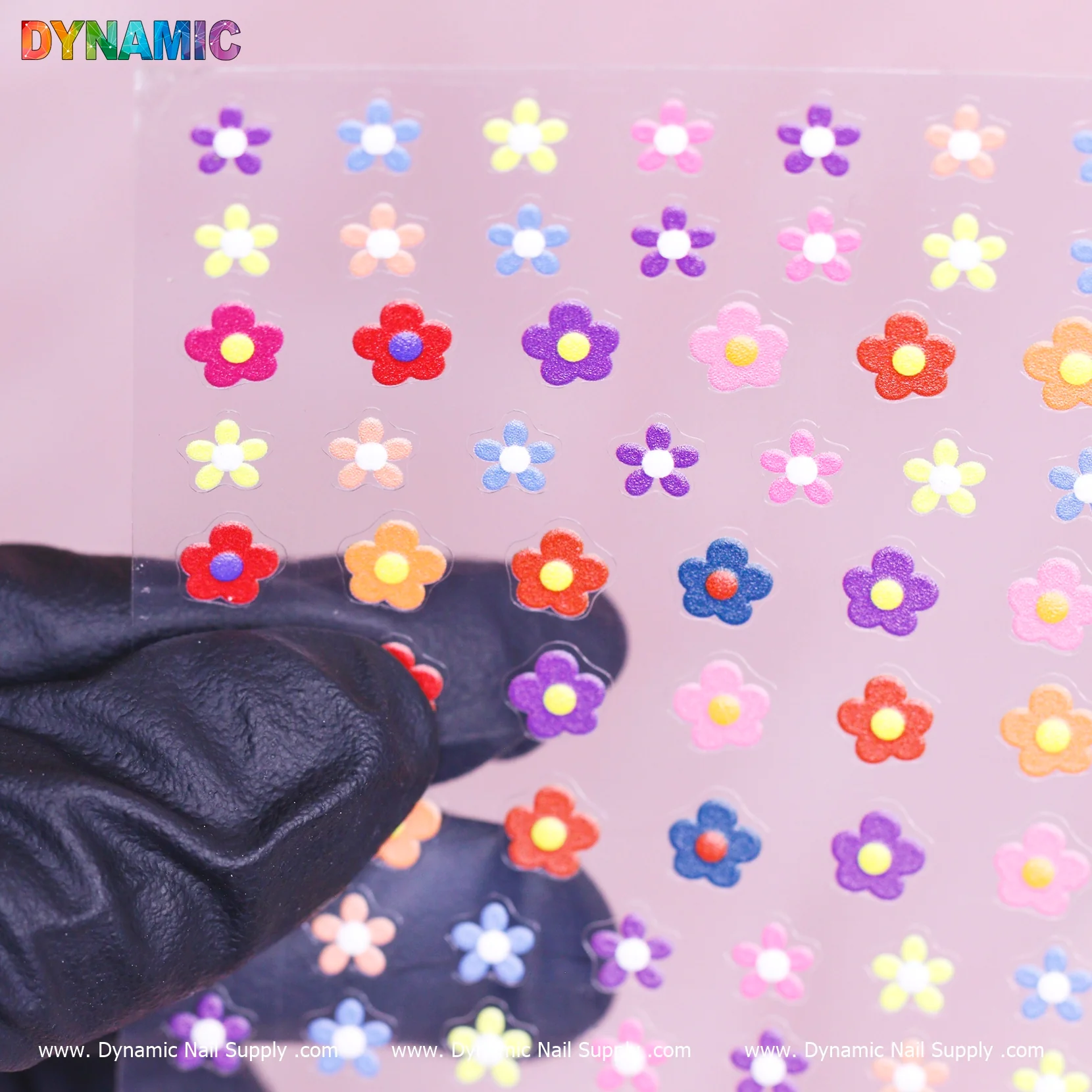 Colorful Mini Flower Sticker (TS-557) - Image 2