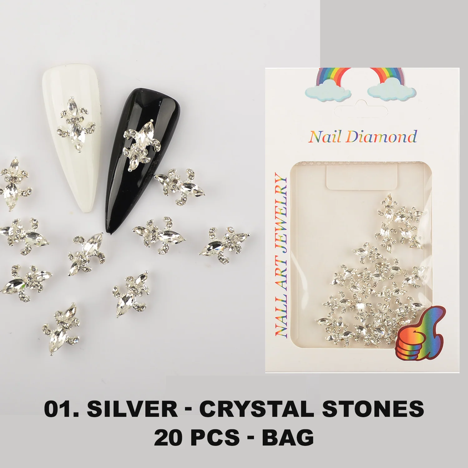 20pcs of Saint Fleur De Lis charm (Louisiana saint symbol) 12 colors options - Image 2