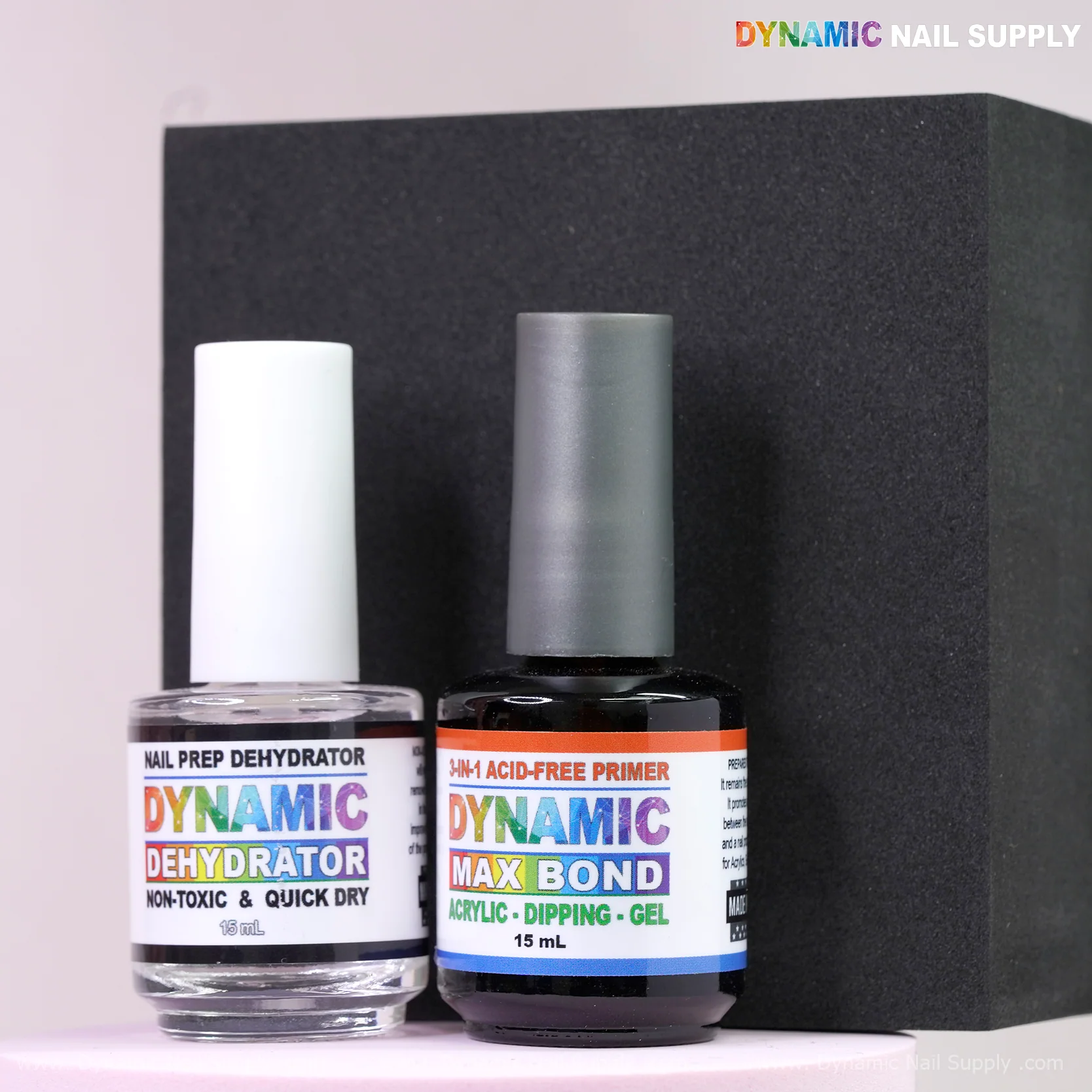 Combo of Dynamic Dehydrator & Max Bond : Oil-Free Nails & Strong Adhesion - Image 2