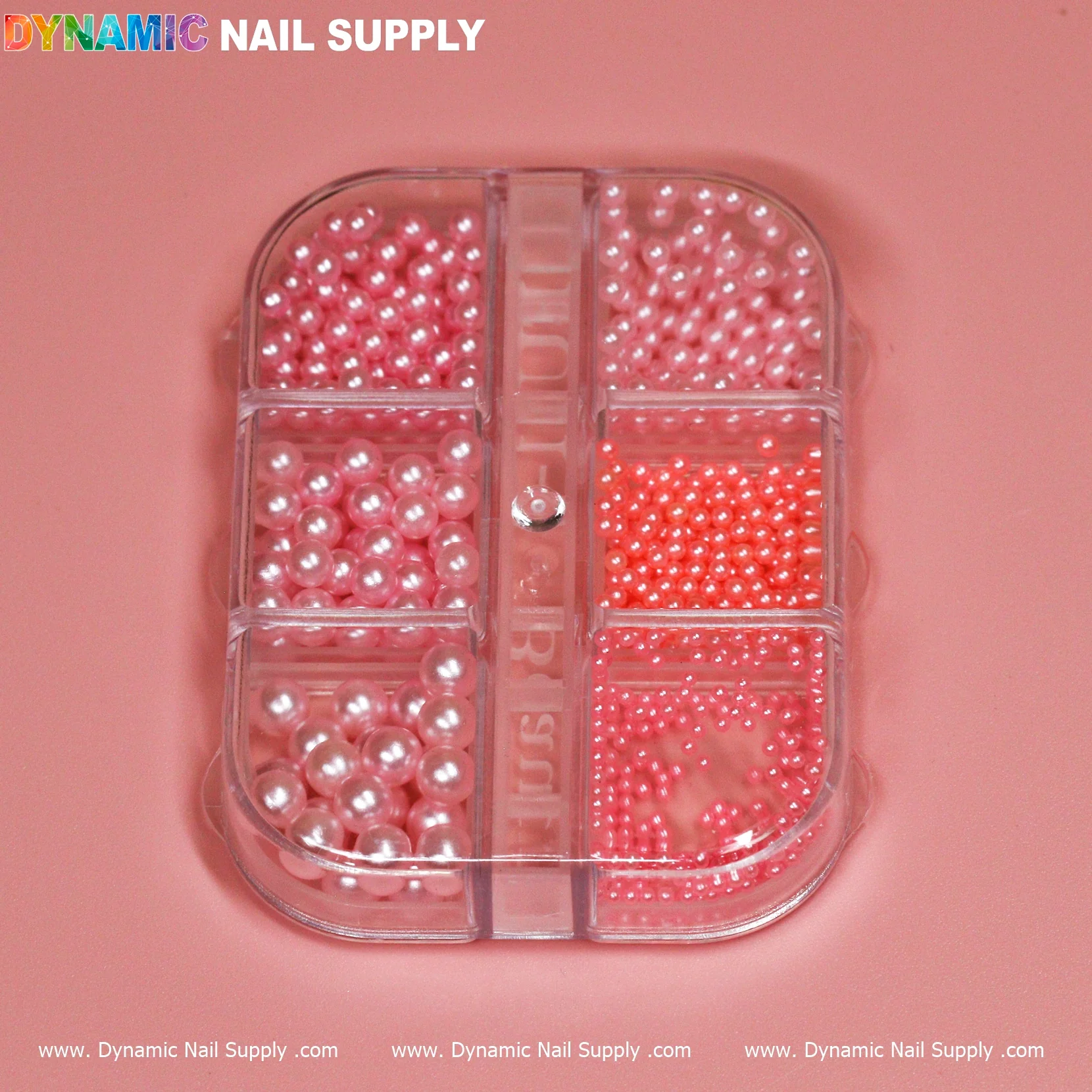 Light Pink Pearl / Bead for Nails Design