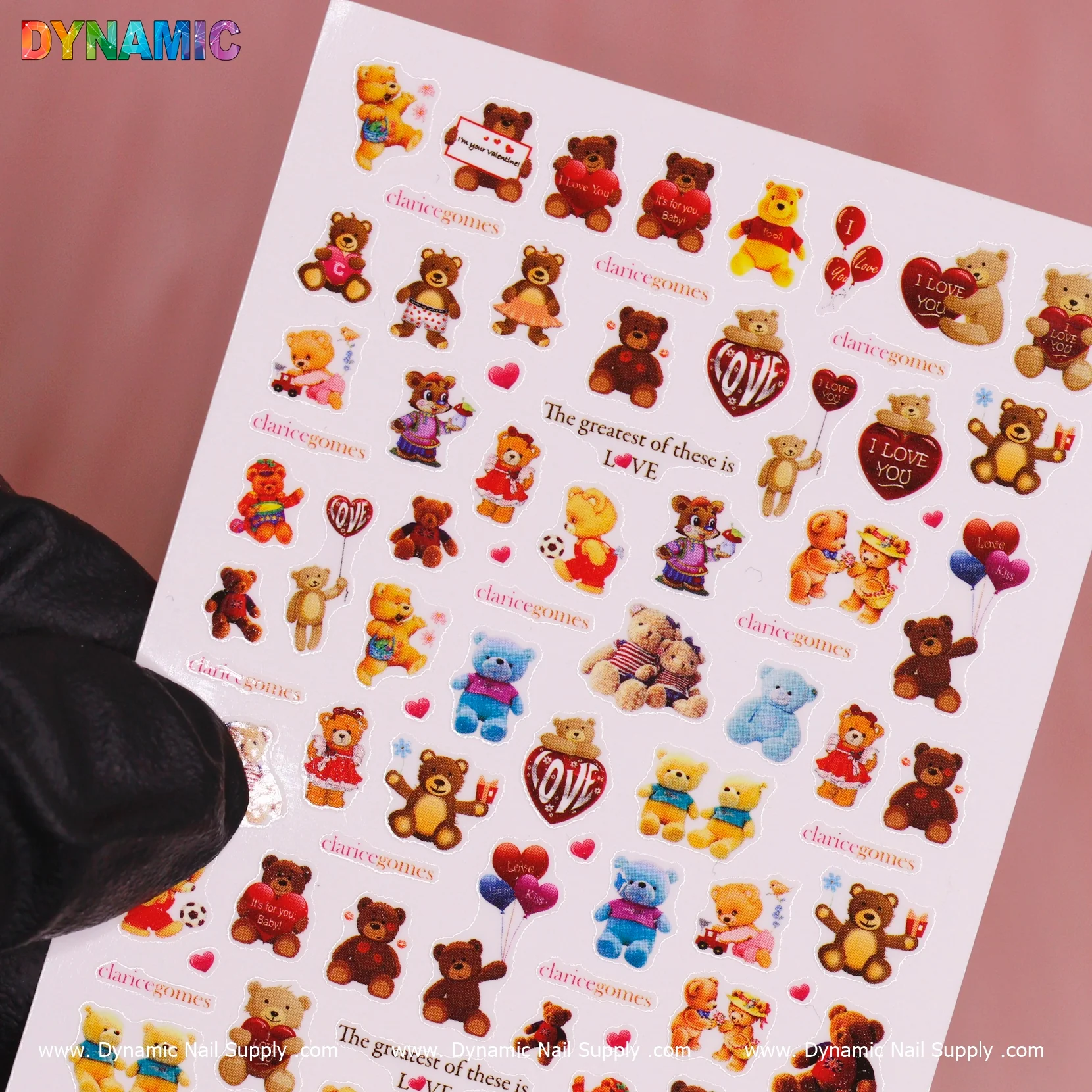 Cute Teddy Bear Sticker (R024) - Image 2