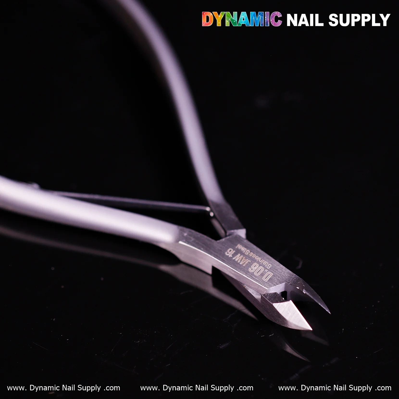 D06 - Jaw 16 - Professional Nail Nippers – Full Jaw Sharp Cuticle Cutter for Salon or Home Use - Image 8