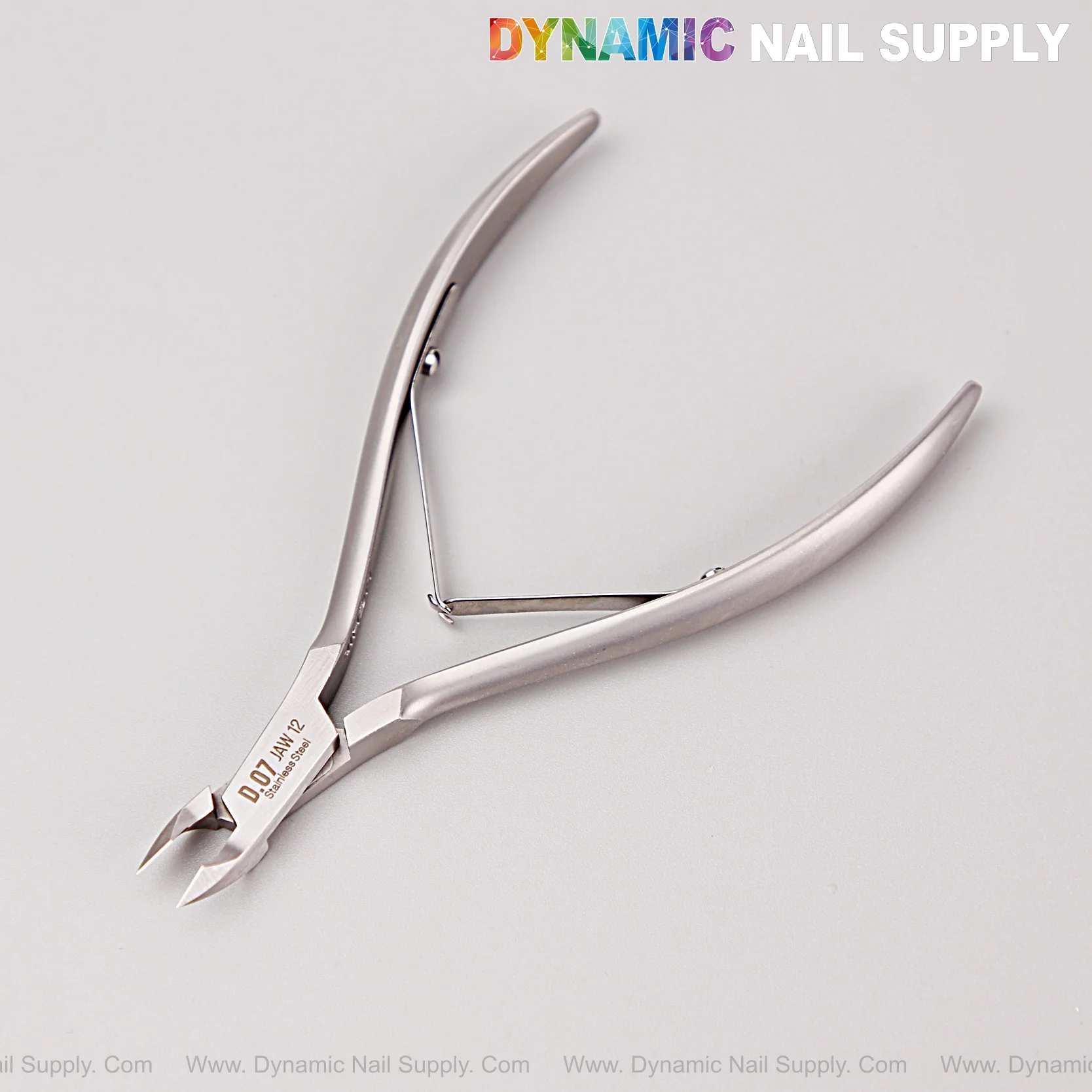 D07 - Jaw 12 - Cuticle Nippers for Nails – Super Fine Jaw Cuticle Clippers with Smooth Spring Action - Image 4