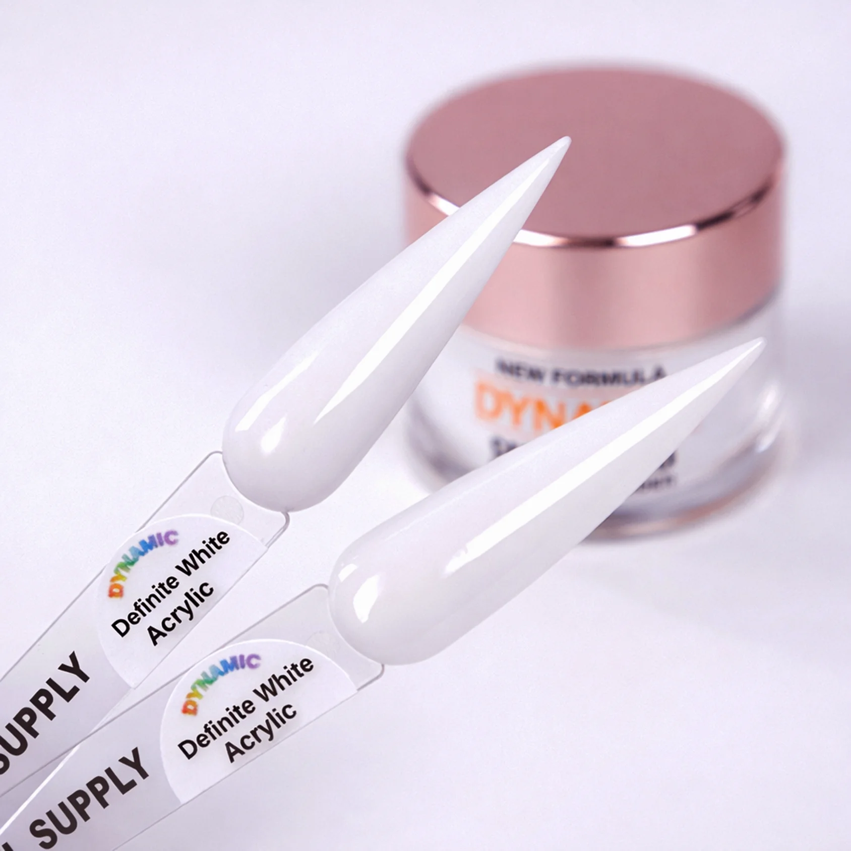 Clear / White / Soft White - purified acrylic powder for dipping and sculpting - Image 5