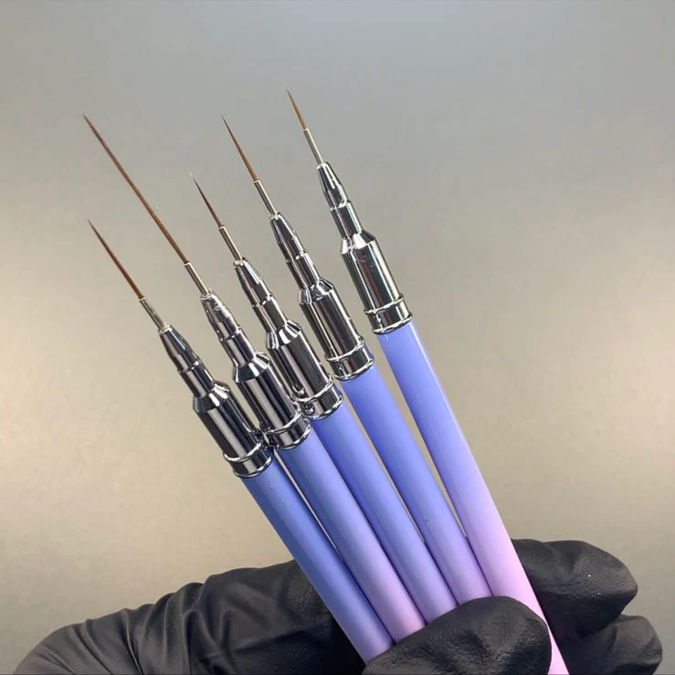Dynamic® New Liner Brush Set for Fine and Thin lines (with supporting needle) - Image 2