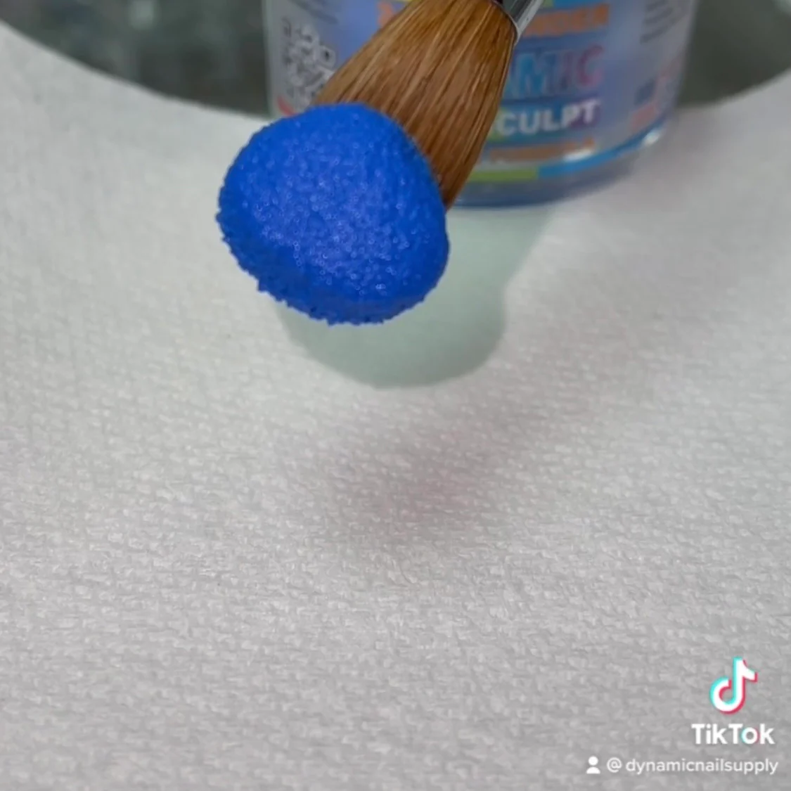 Dynamic Acrylic Dipping Powder S 007 - Solid Blue (Cobalt) - Image 3
