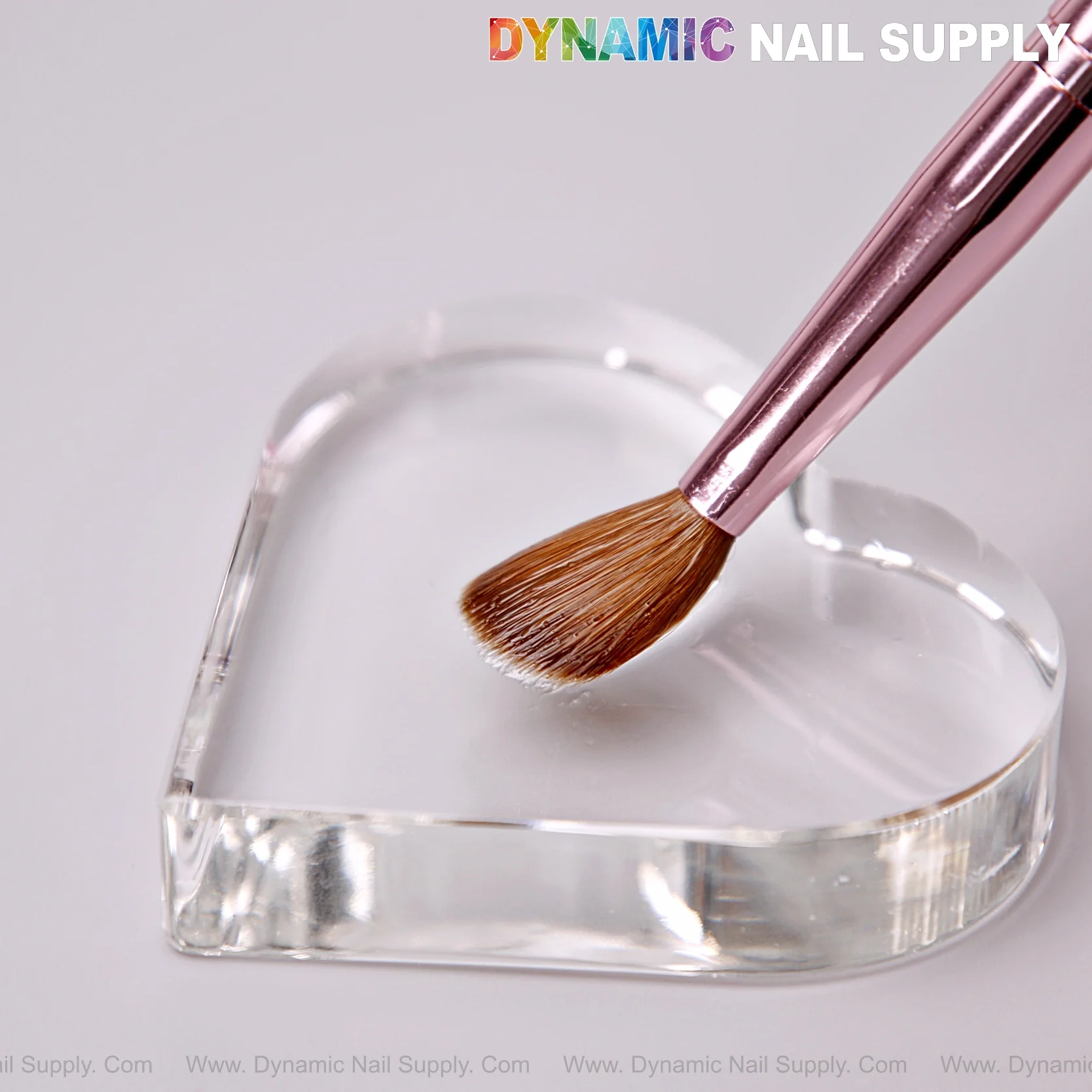 Dynamic Metallic Pink 100% Pure Kolinsky Hair Brush for Nails Acrylic Application (Crimped or Original) - Image 4