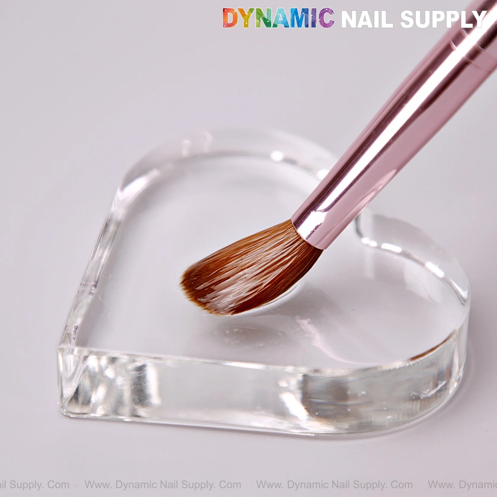 Dynamic Metallic Pink 100% Pure Kolinsky Hair Brush for Nails Acrylic Application (Crimped or Original) - Image 7