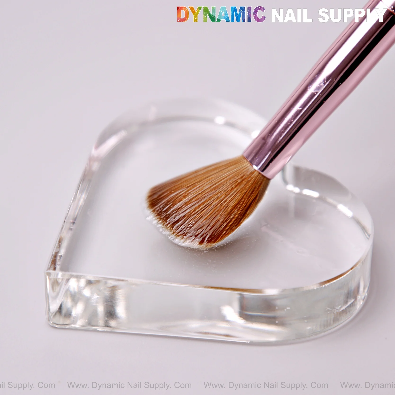 Dynamic Metallic Pink 100% Pure Kolinsky Hair Brush for Nails Acrylic Application (Crimped or Original) - Image 9