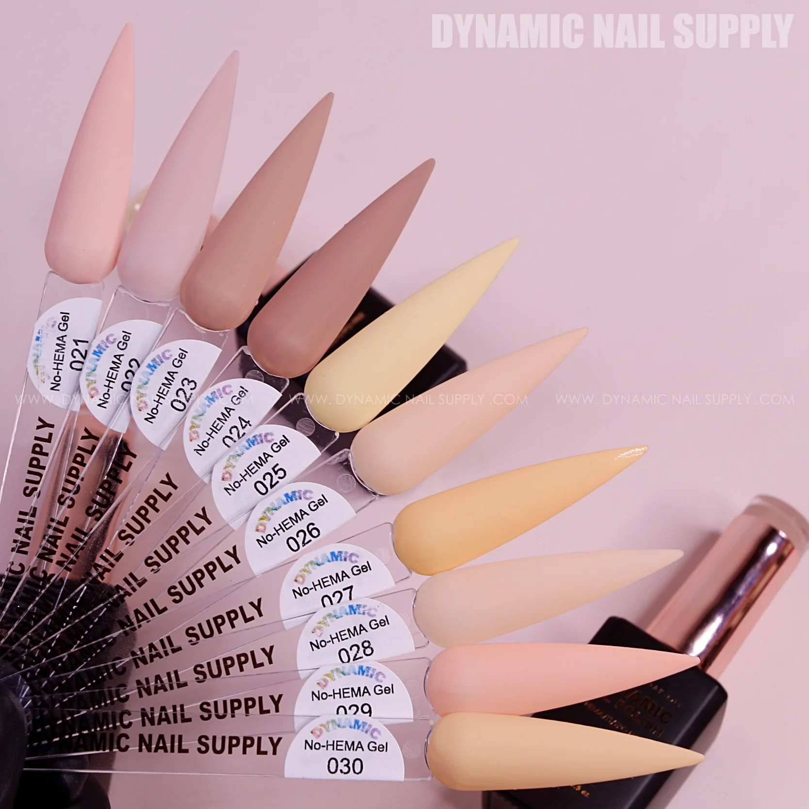 Dynamic No-HEMA Gel Polish - Color 21 to 30 - Image 2