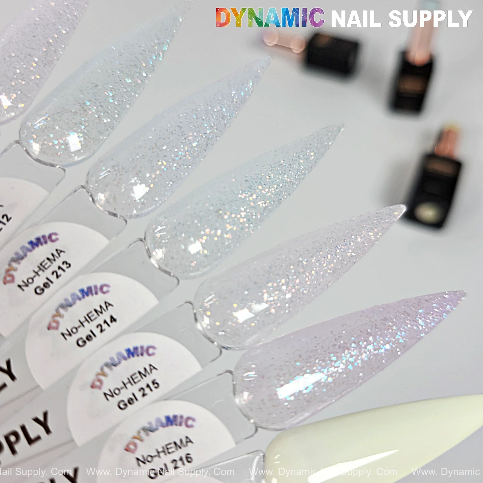 Dynamic No-HEMA Gel Polish - Color 211 to 220 - Image 5