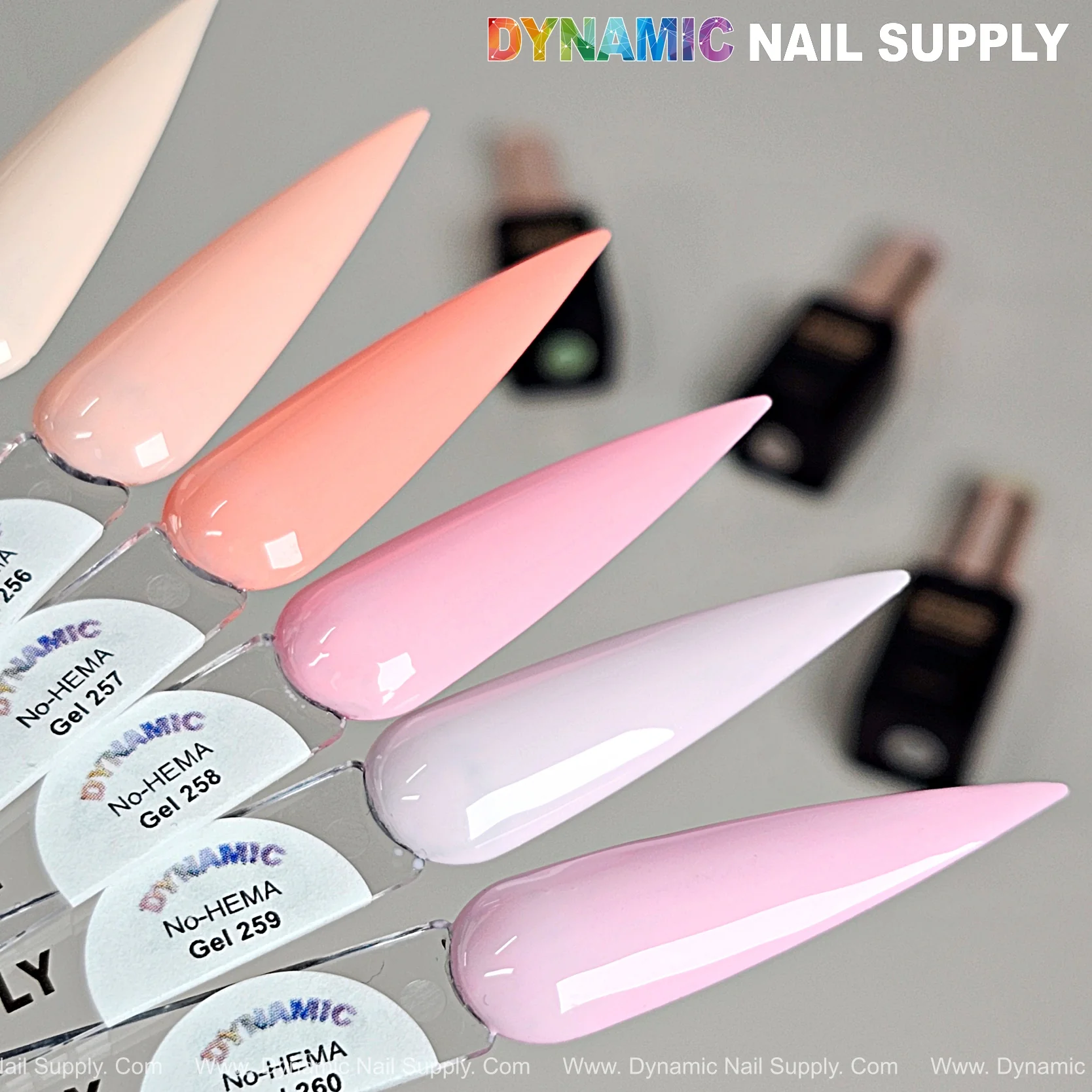 Dynamic No-HEMA Gel Polish - Color 251 to 260 - Image 5