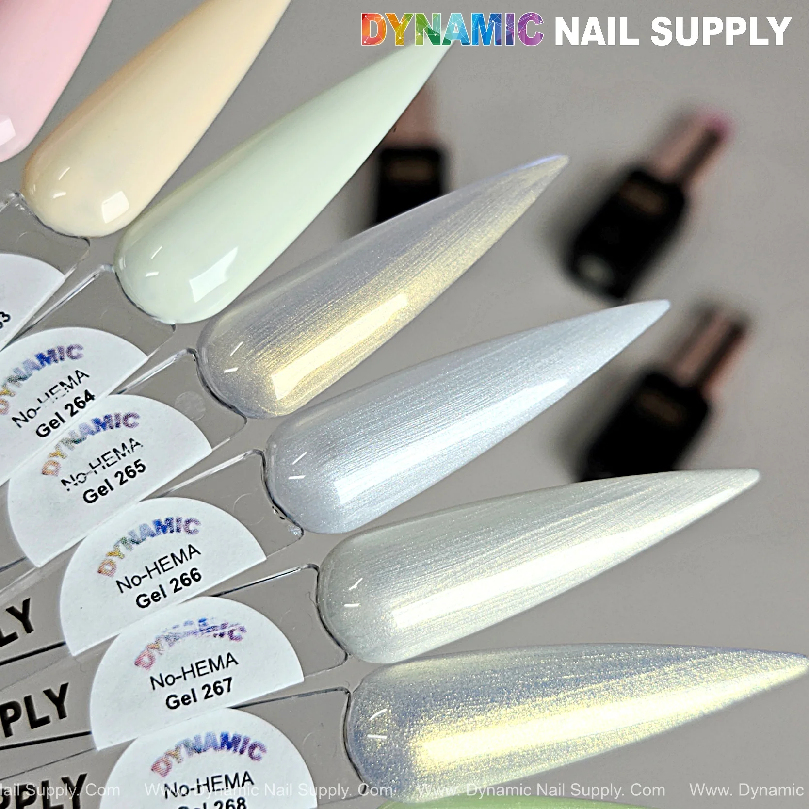 Dynamic No-HEMA Gel Polish - Color 261 to 270 - Image 5