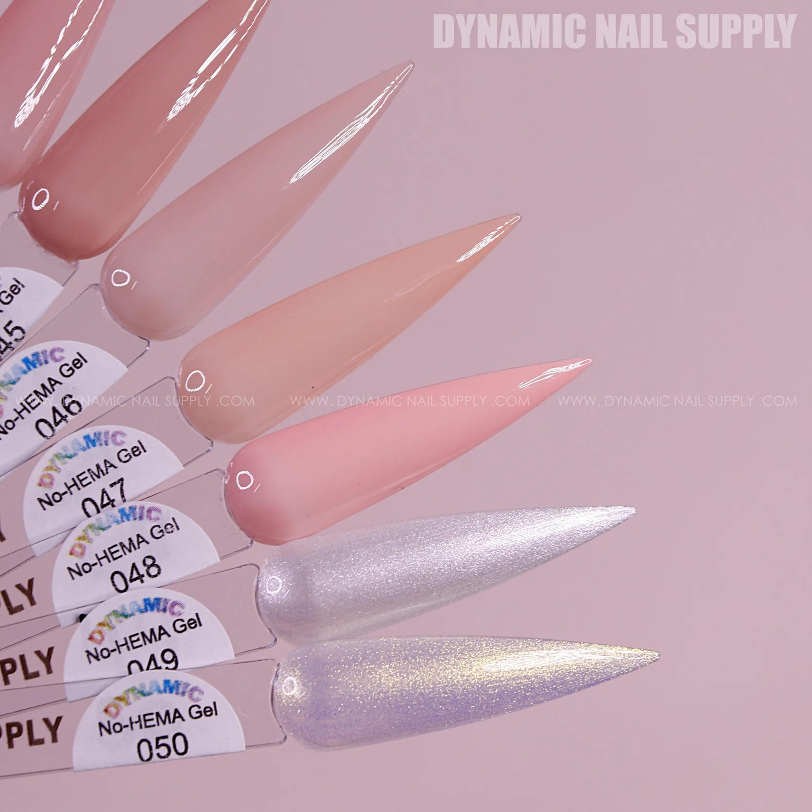 Dynamic No-HEMA Gel Polish - Color 41 to 50 - Image 2