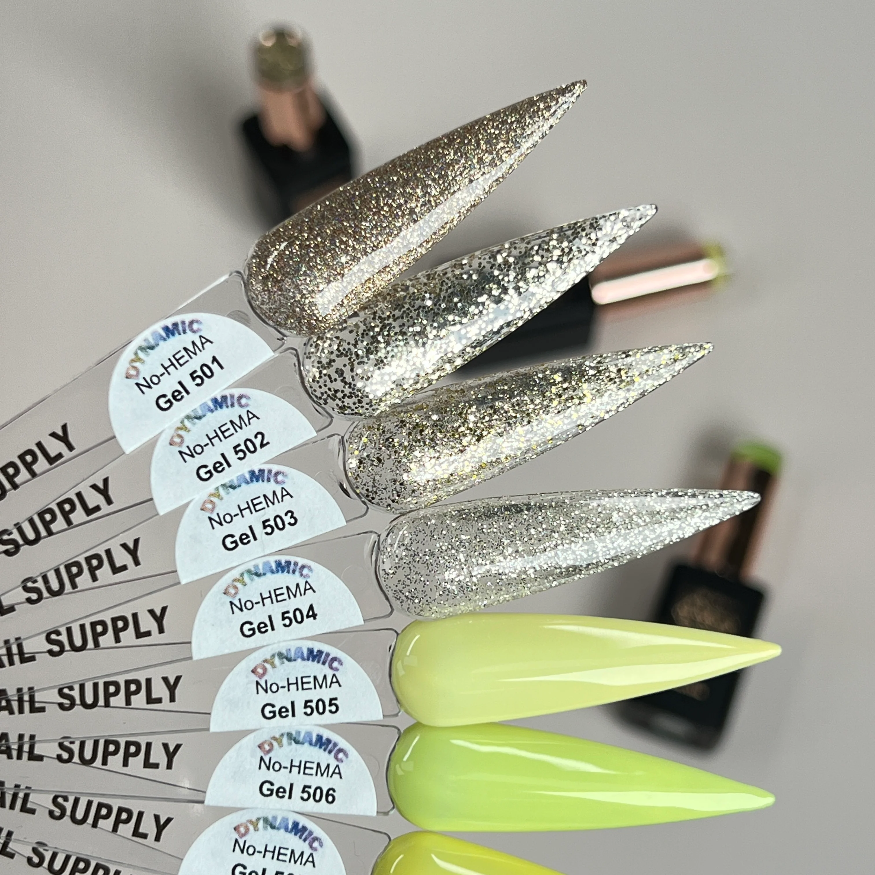 Dynamic No-HEMA Gel Polish - Color 501 to 510 - Image 2