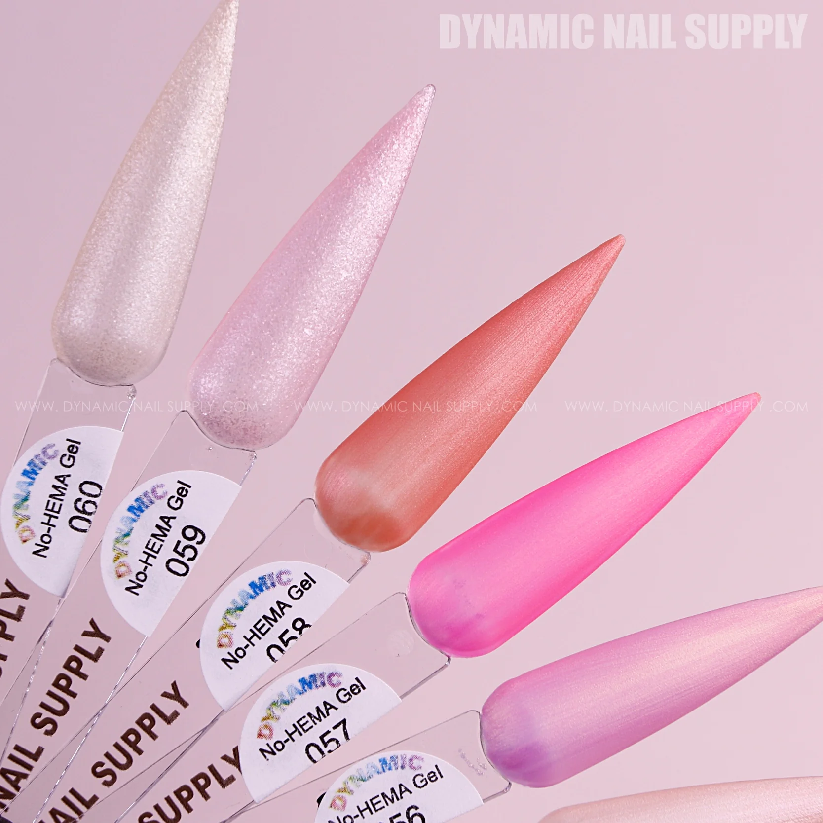 Dynamic No-HEMA Gel Polish - Color 51 to 60 - Image 7