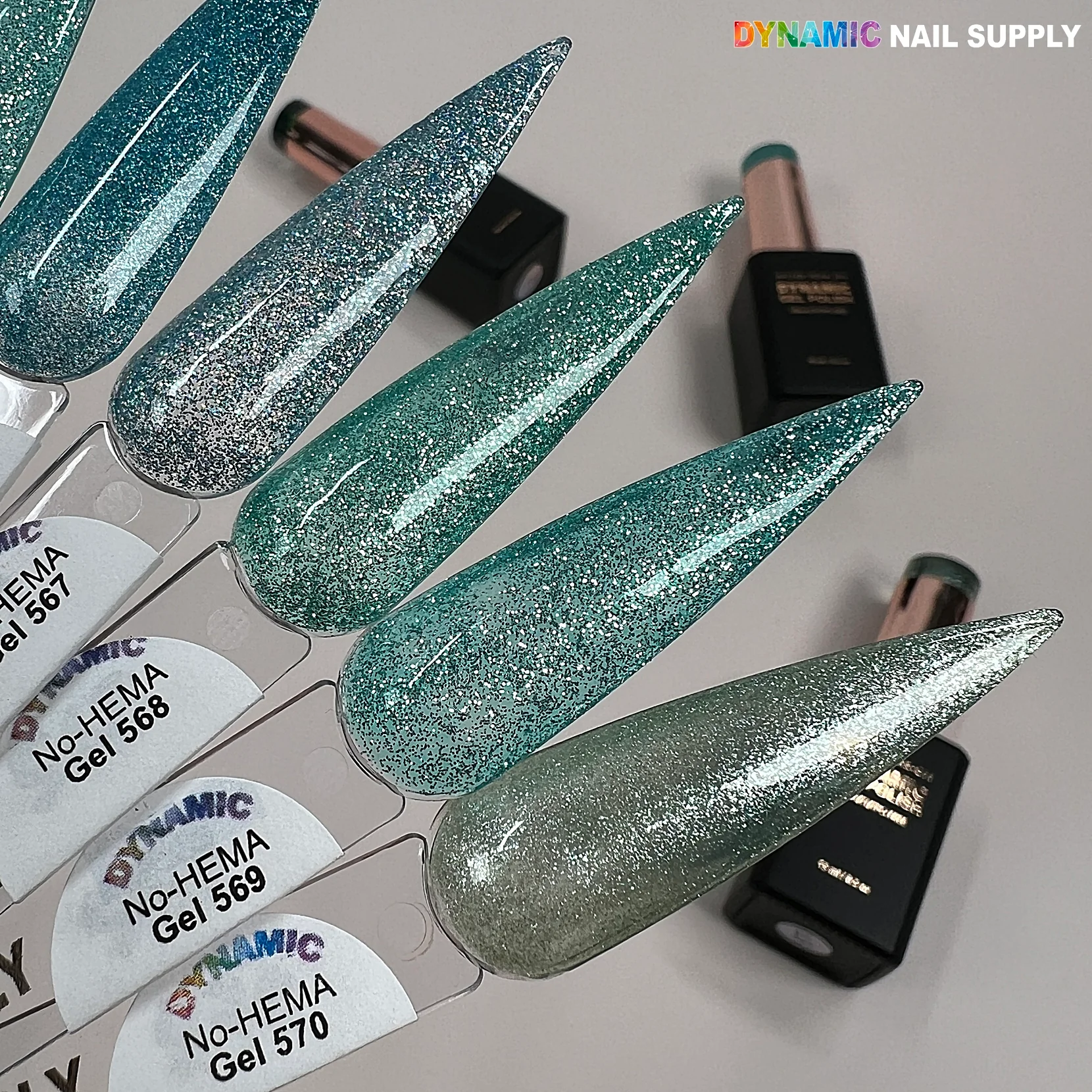 Dynamic No-HEMA Gel Polish - Color 561 to 570 - Image 11