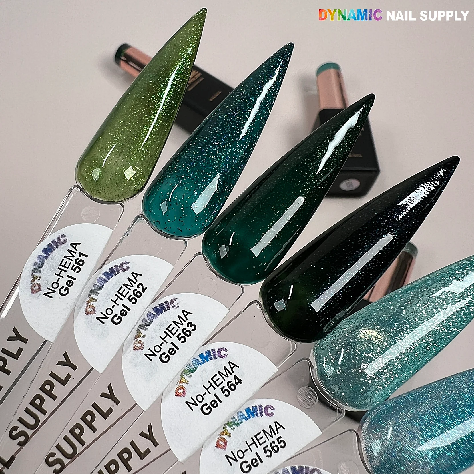 Dynamic No-HEMA Gel Polish - Color 561 to 570 - Image 9