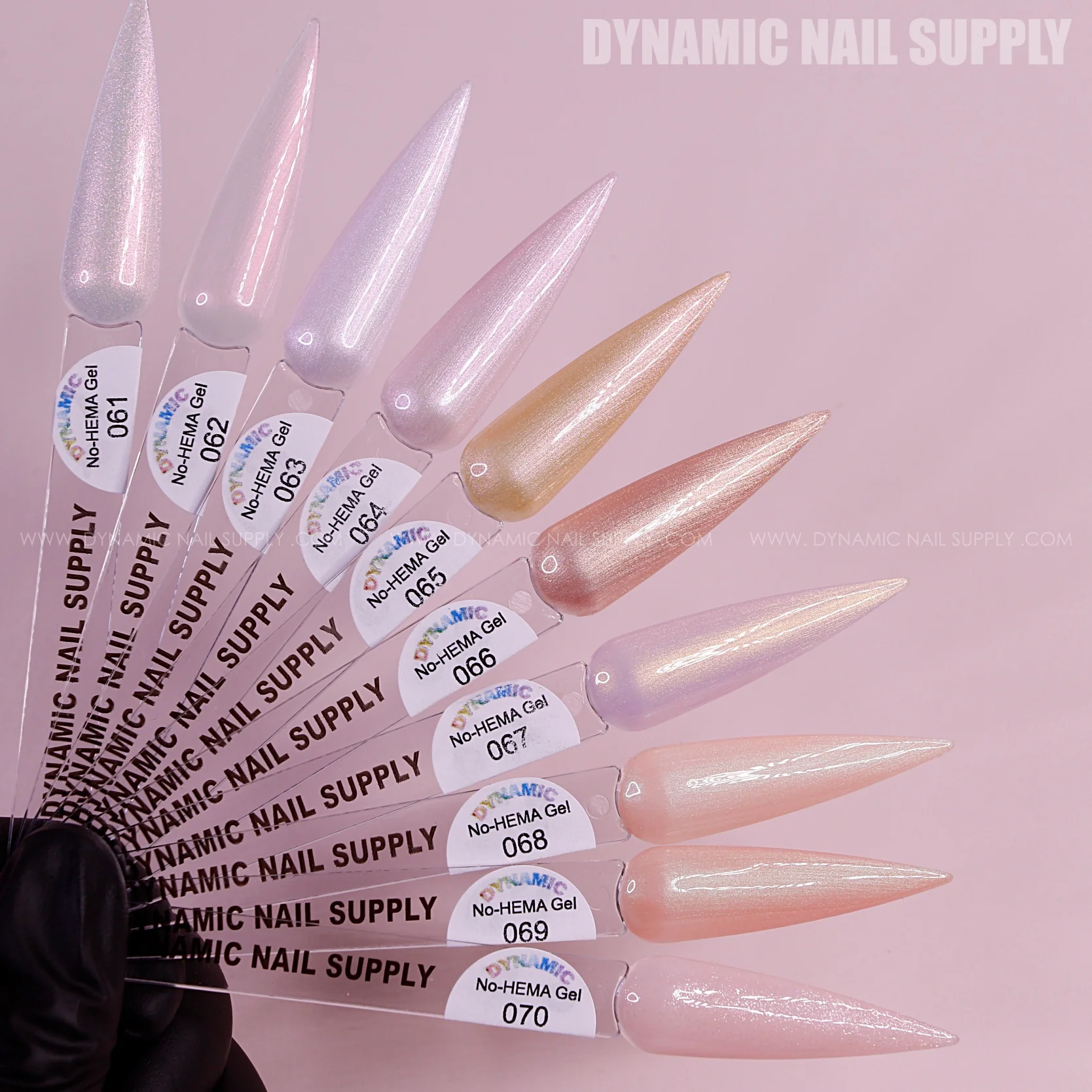 Dynamic No-HEMA Gel Polish - Color 61 to 70 - Image 10
