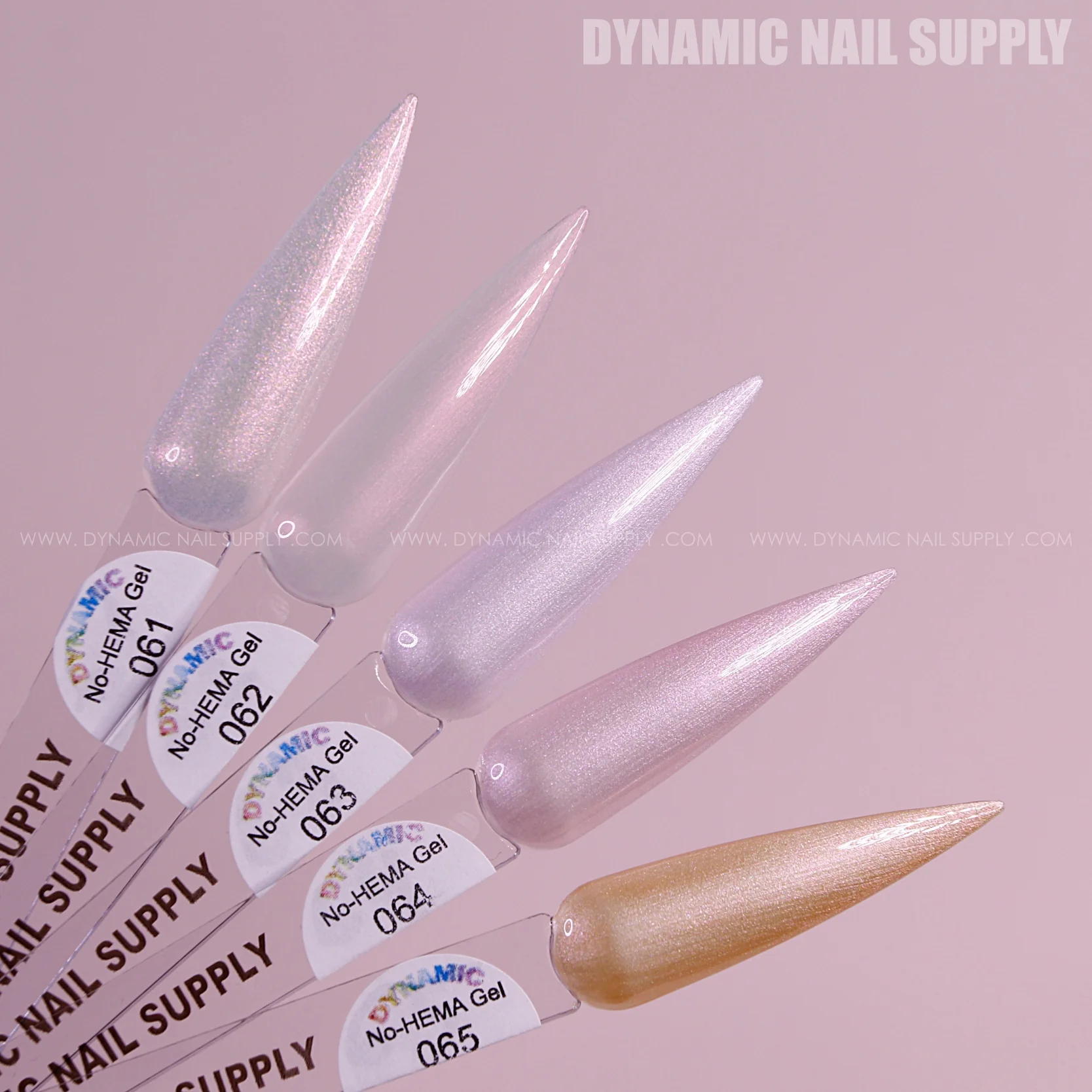 Dynamic No-HEMA Gel Polish - Color 61 to 70 - Image 3