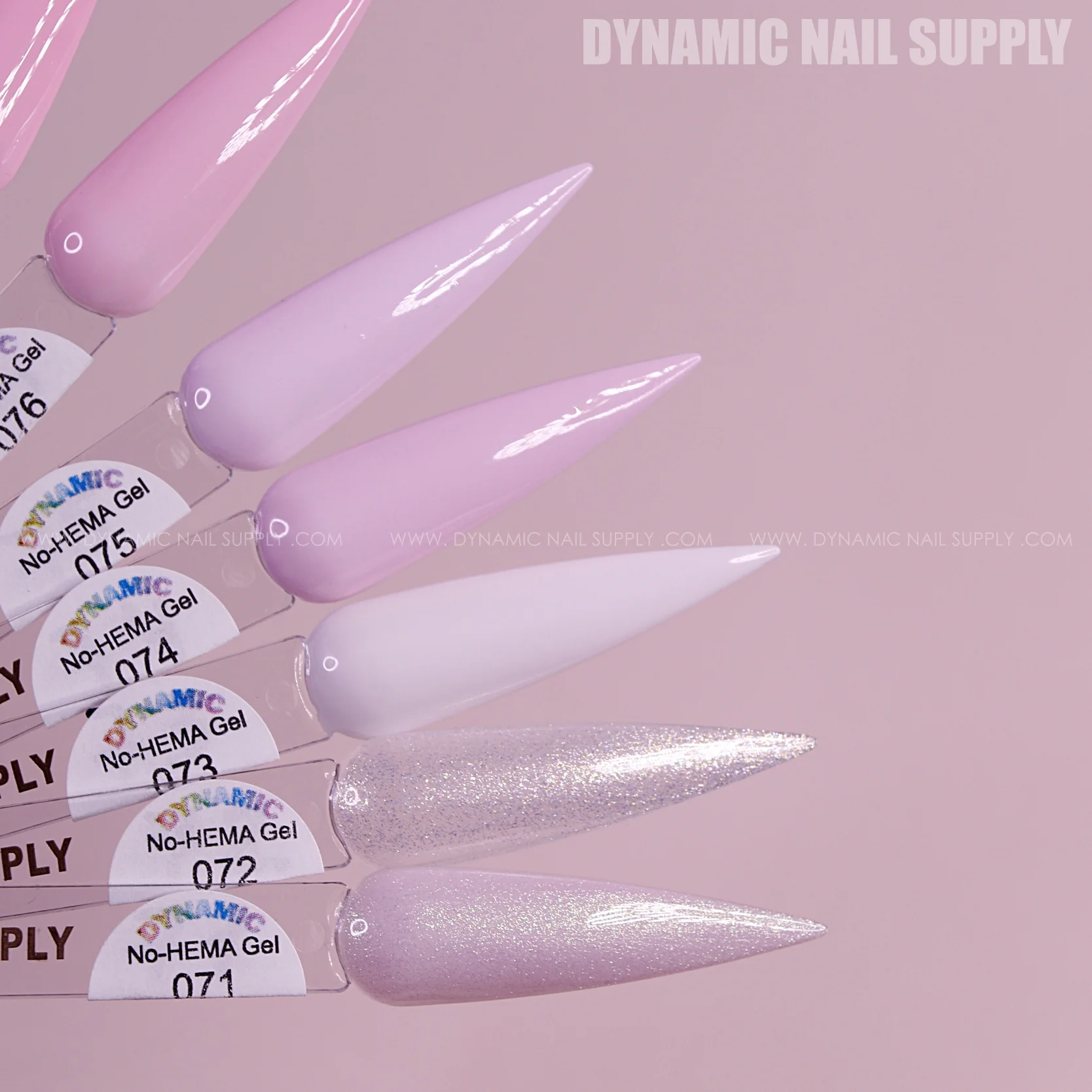 Dynamic No-HEMA Gel Polish - Color 71 to 80 - Image 12