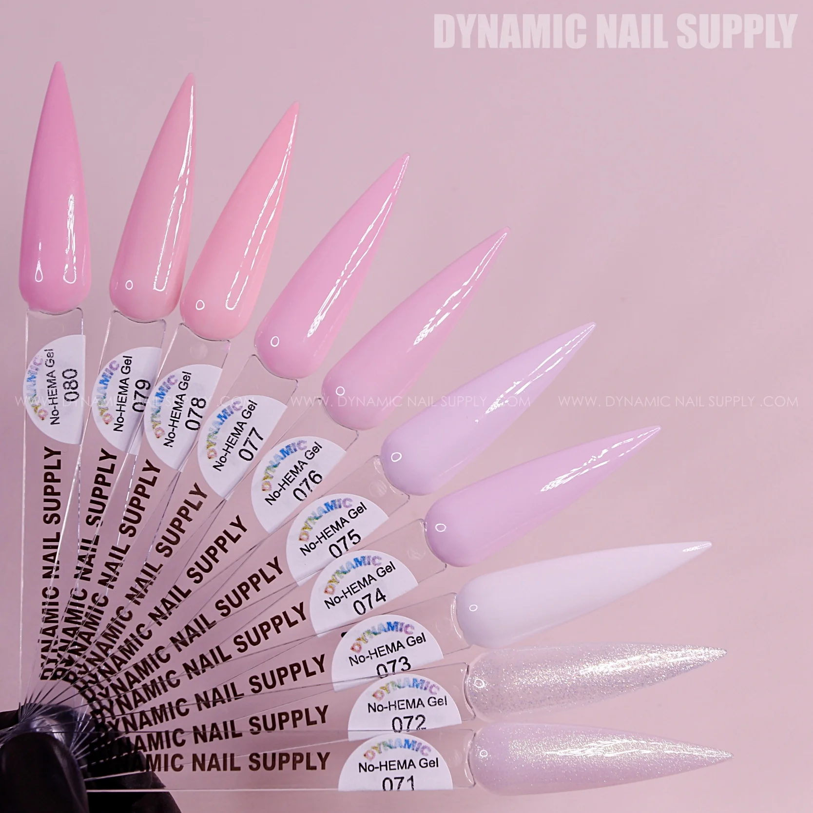Dynamic No-HEMA Gel Polish - Color 71 to 80 - Image 2