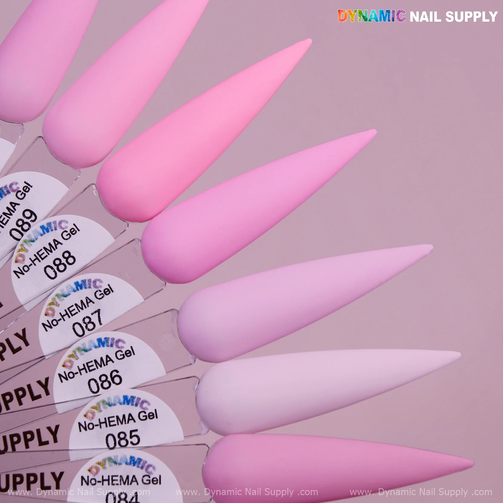 Dynamic No-HEMA Gel Polish - Color 81 to 90 - Image 6