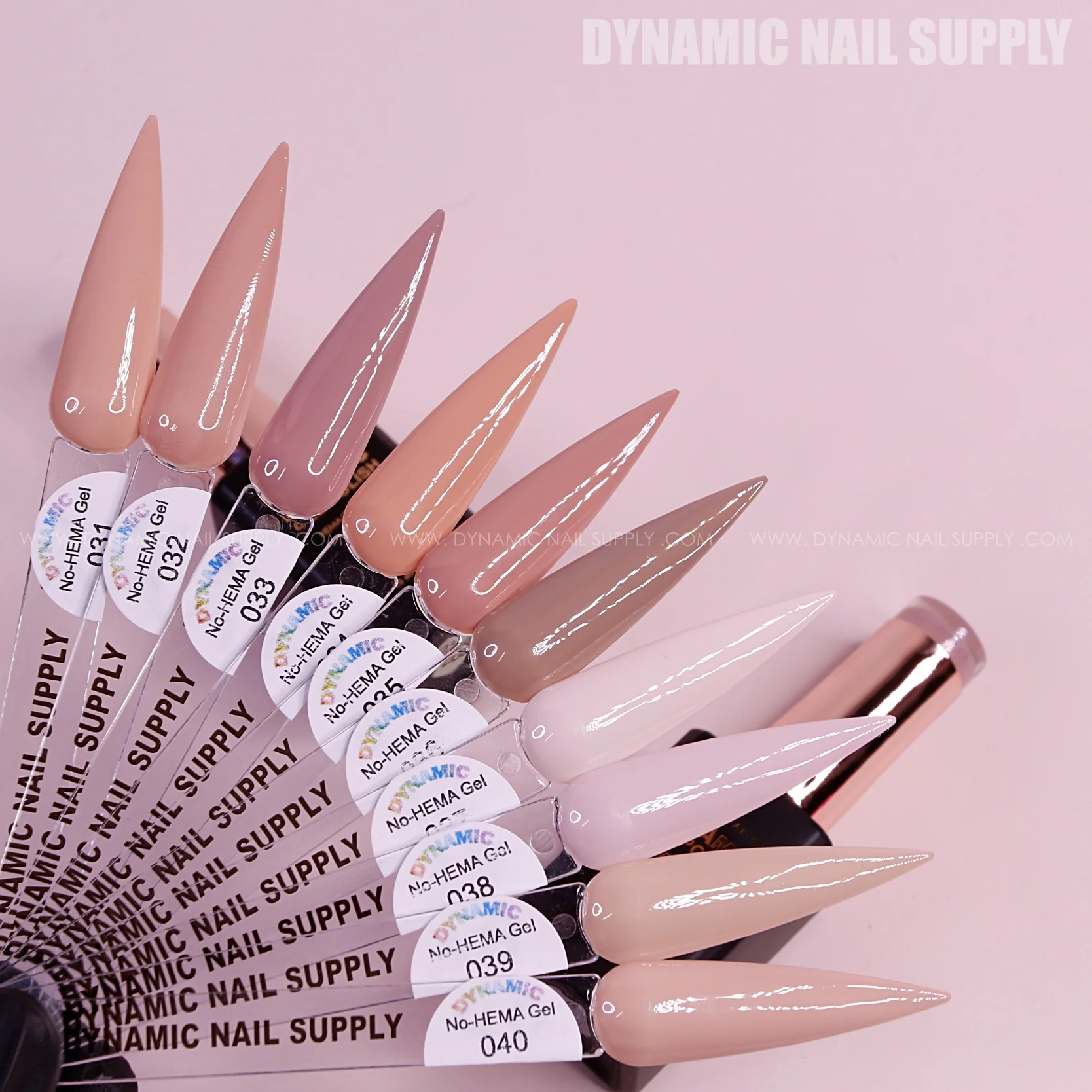 Dynamic No-HEMA Gel Polish - Color 31 to 40 - Image 6