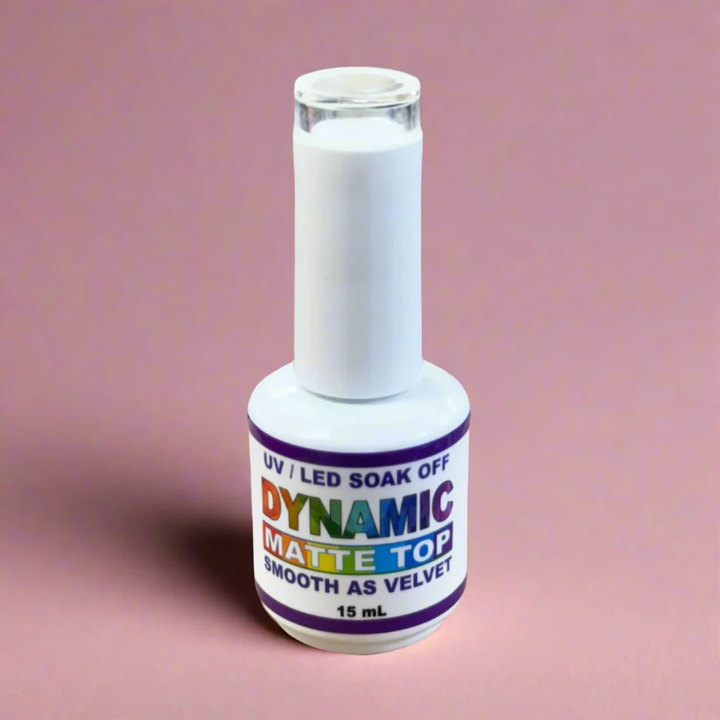 Dynamic No-Wipe Matte Top Coat - UV Led gel nail Velvet finish topcoat - Image 5