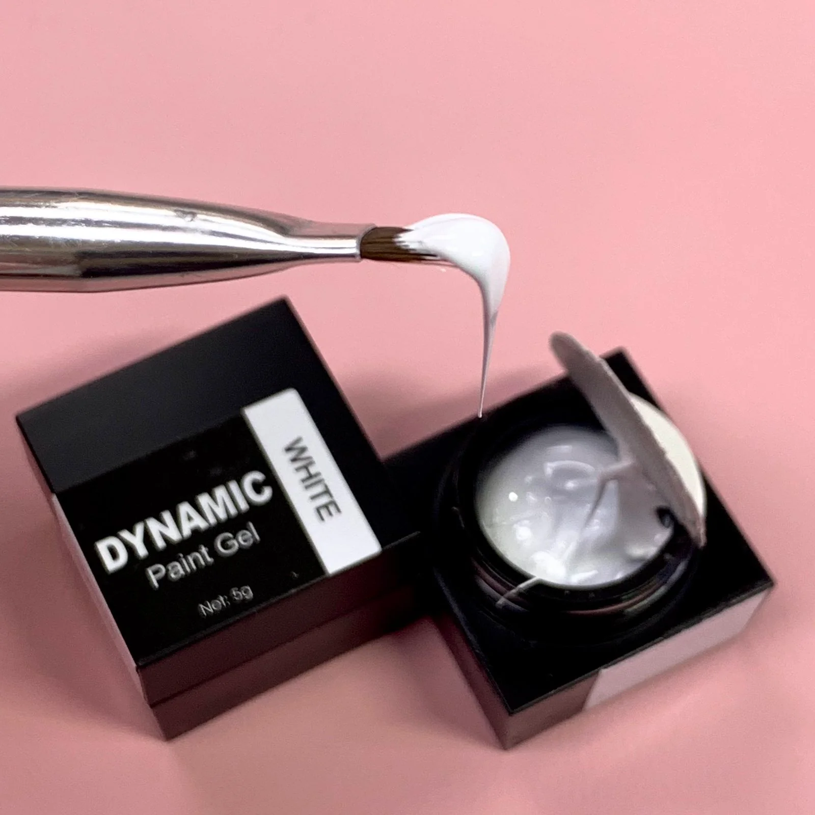 Dynamic WHITE painting gel (thick texture gel) - Image 3