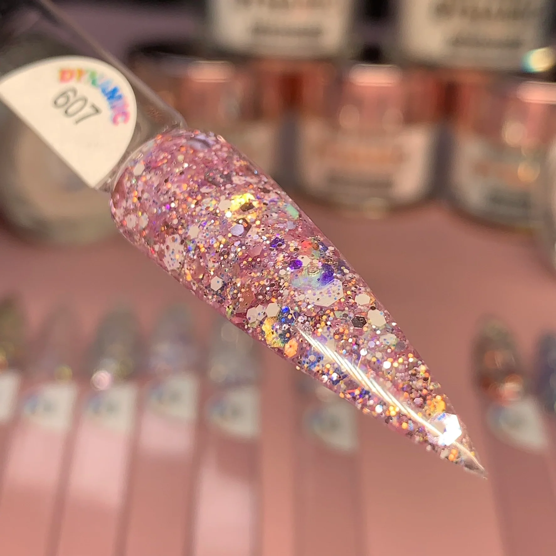 "Everything Sparkle" Acrylic Powder Collection (Valentine's Colors) All Glitter Acrylics - Image 14