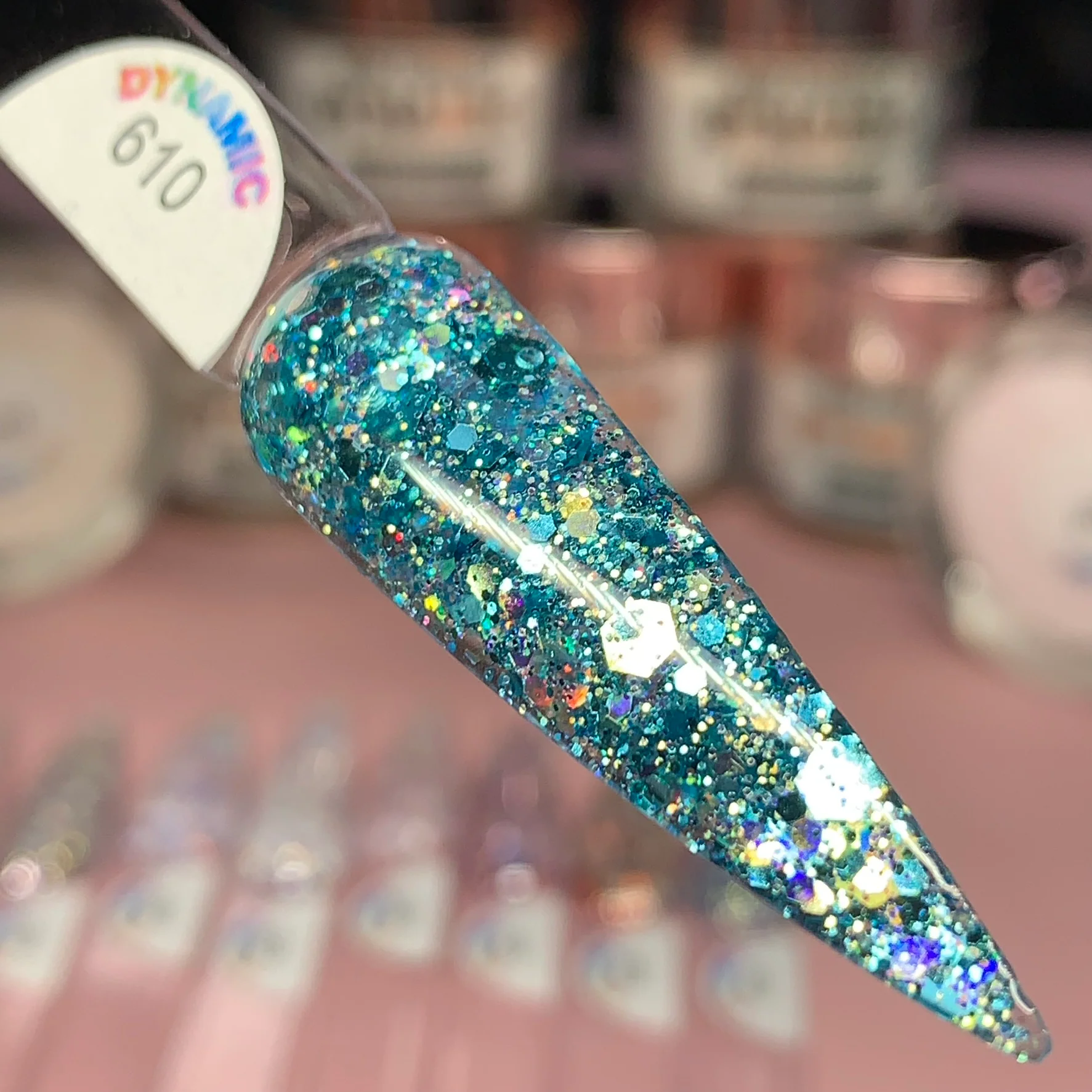 "Everything Sparkle" Acrylic Powder Collection (Valentine's Colors) All Glitter Acrylics - Image 18
