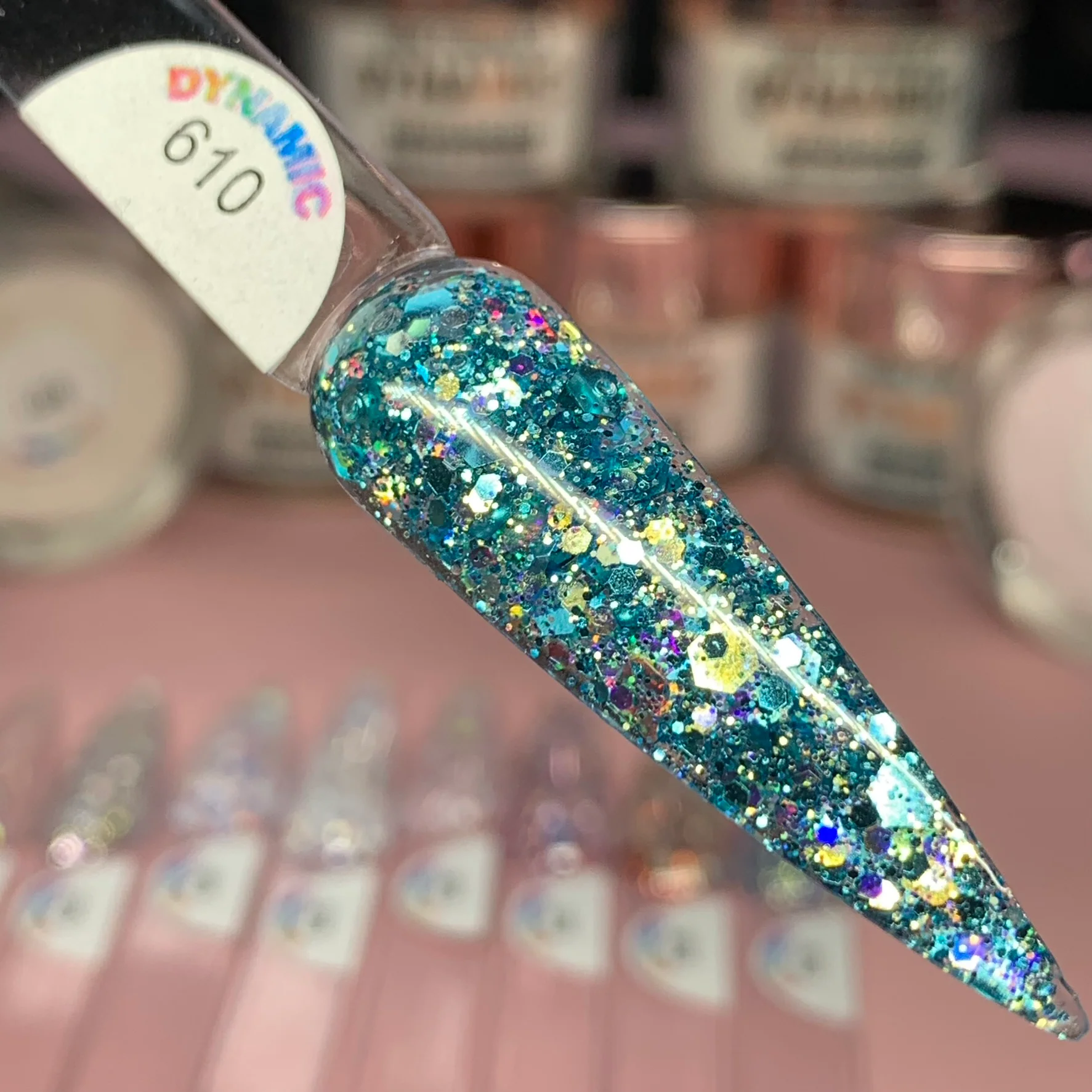 "Everything Sparkle" Acrylic Powder Collection (Valentine's Colors) All Glitter Acrylics - Image 19